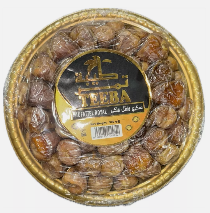 Teeba Mufattel Royal Sukkari Dates  مفتل تمر طيبة سكري ملكي