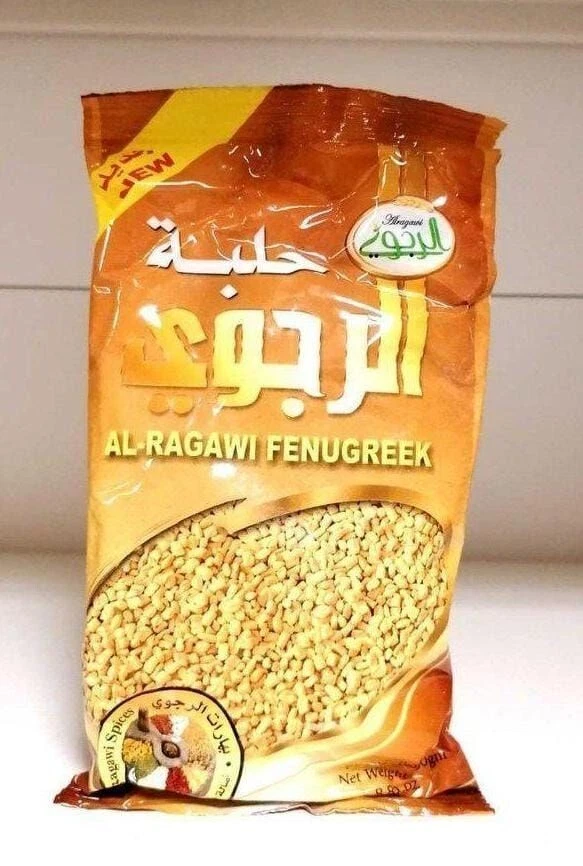 Fresh Yemeni Holba Al Ragawi Fenugreek powder 250g Fenugreek powder مسحوق الحلبة
