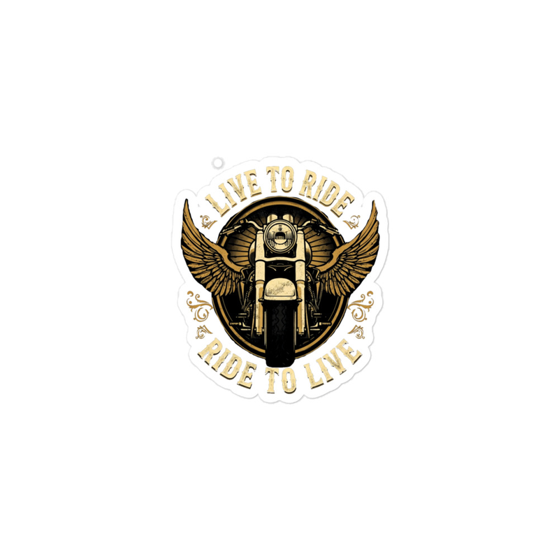 Live to Ride Vinyl Decal