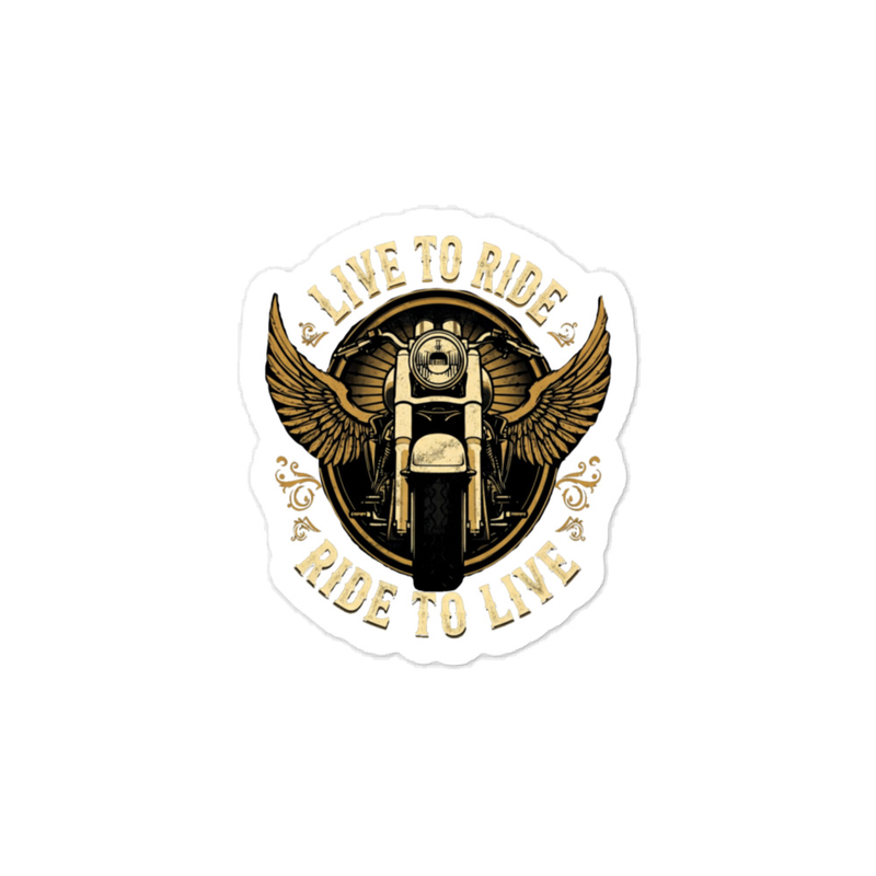 Live to Ride Vinyl Decal