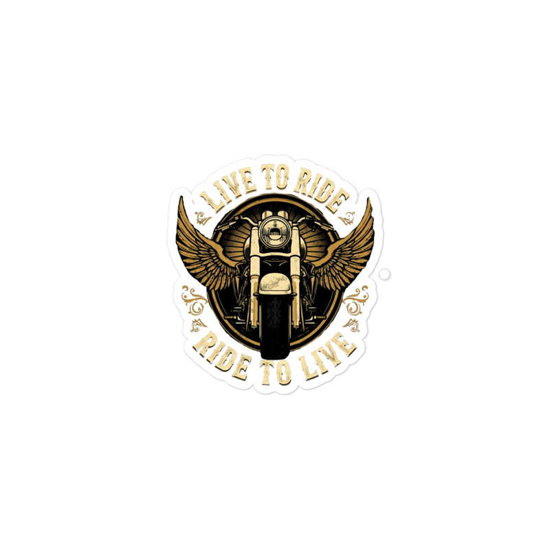 Live to Ride Stickers