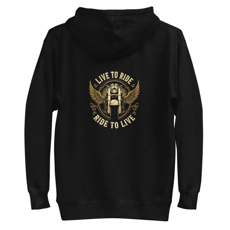 Ride to Live Live to Ride Hoodie