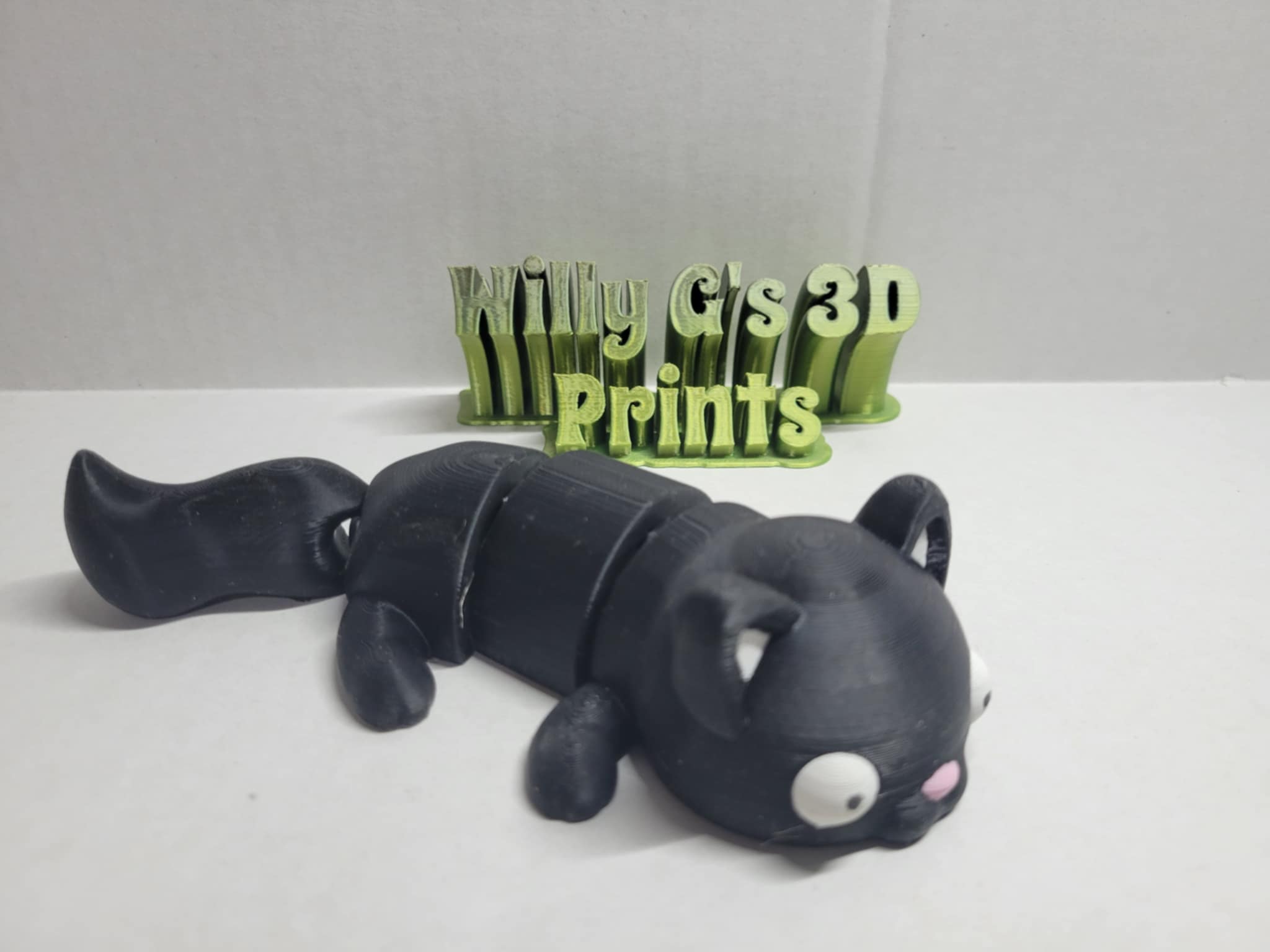 3D Printed Articulated Cat