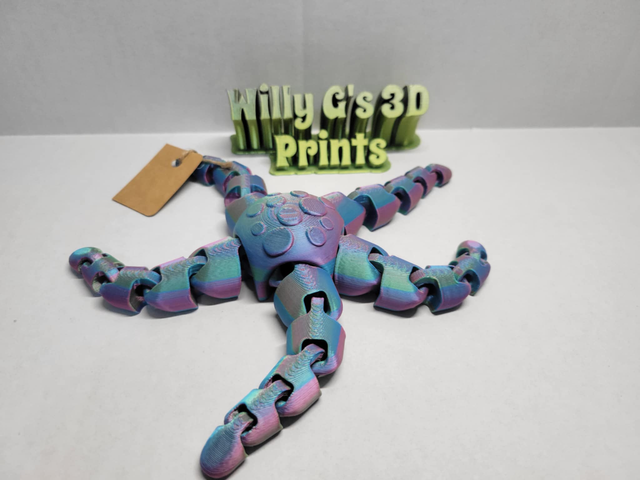3D Printed Articulated Starfish