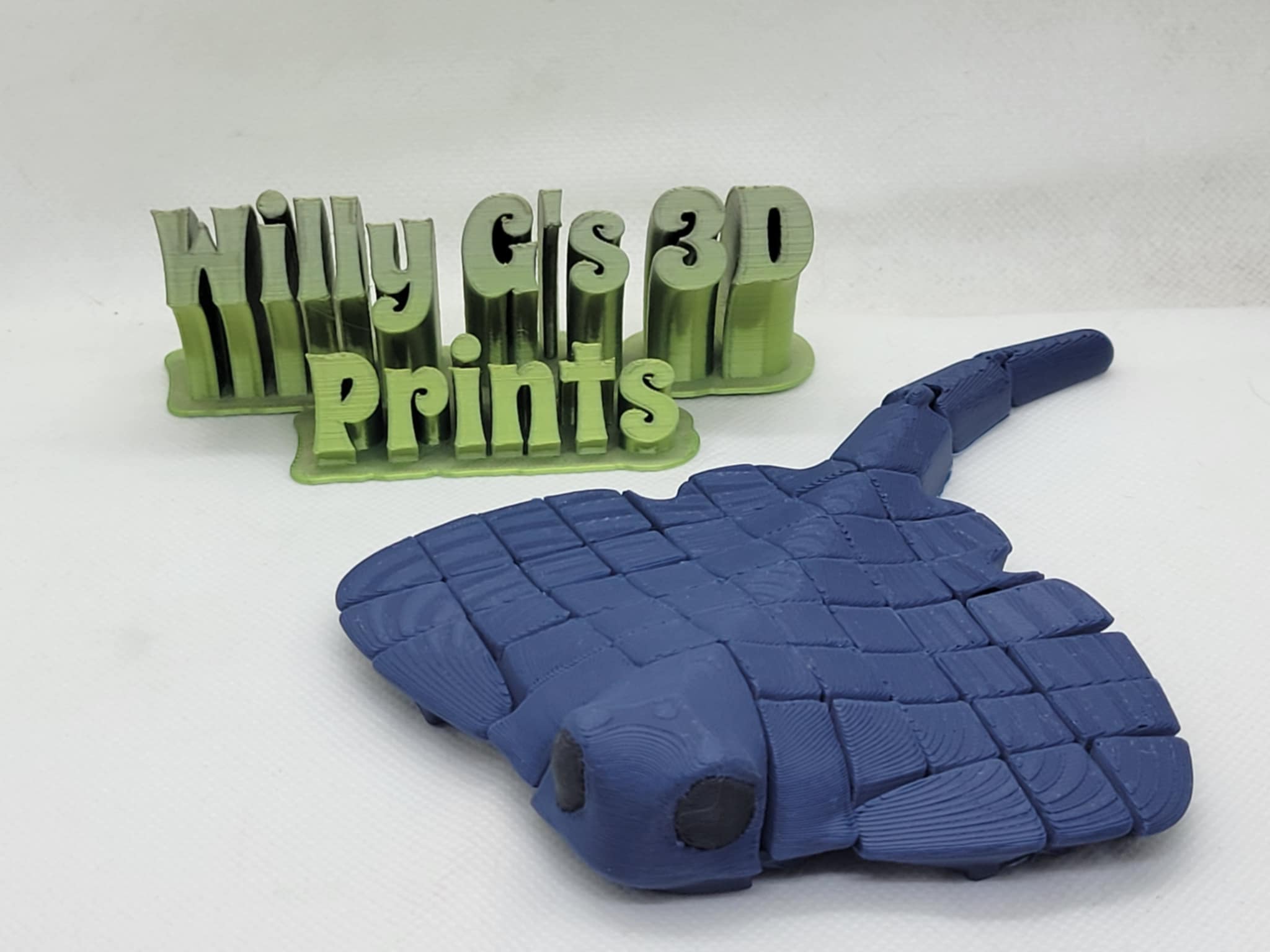 3D Printed Articulated Stingray