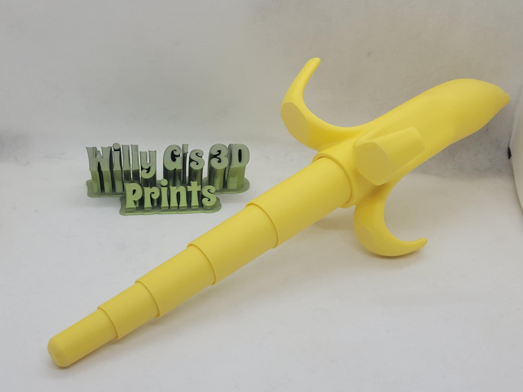 3D Printed Banana Sword