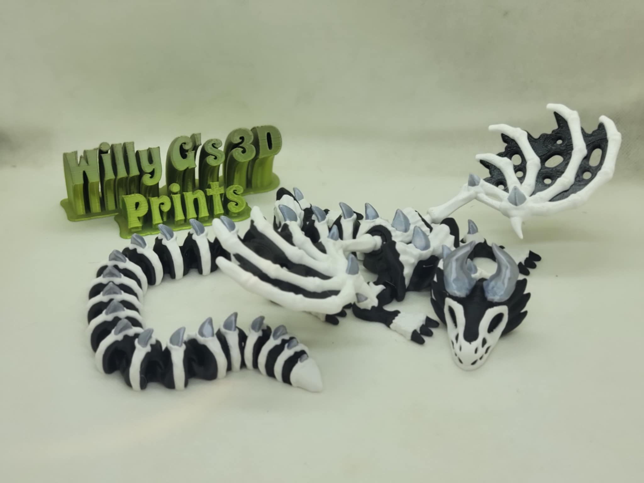 3D Printed Skeleton Dragon and/or Egg