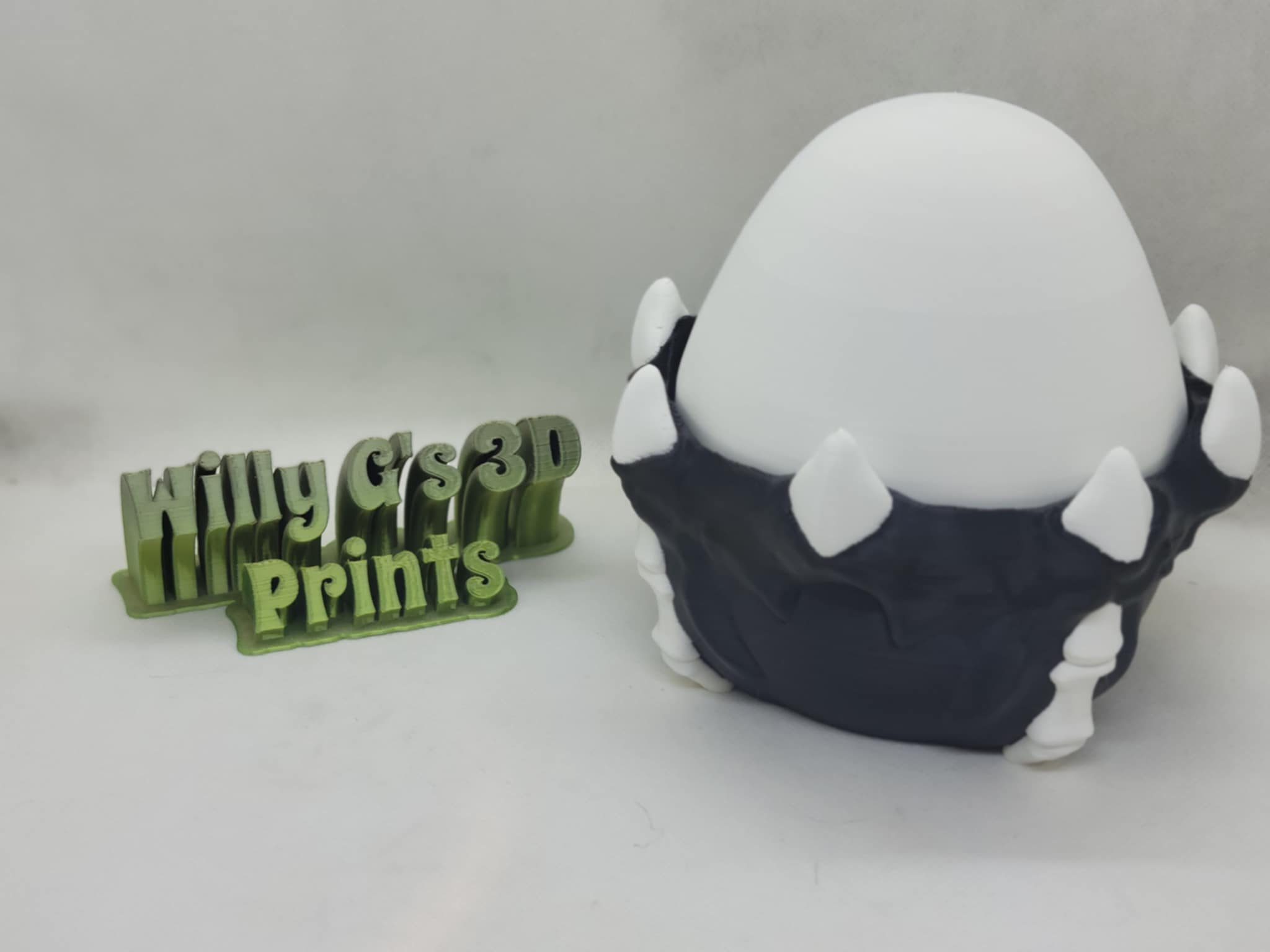 3D Printed Skeleton Dragon and/or Egg