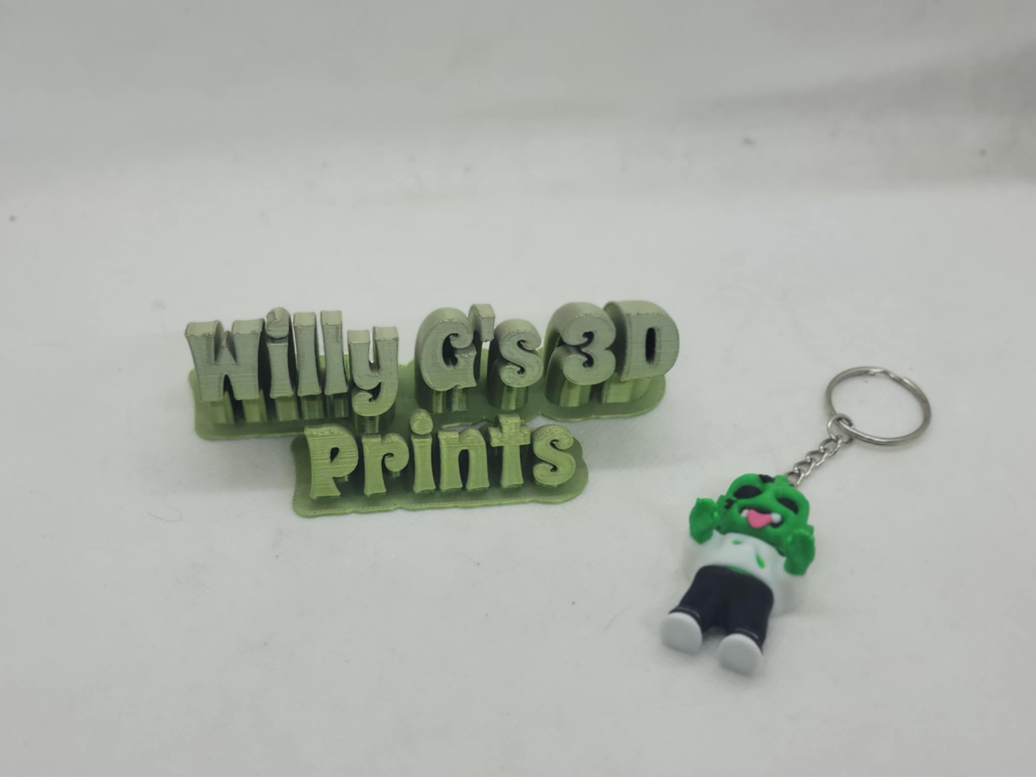 Holiday Articulated 3D Printed Keychains/Backpack/Handbag Accessories