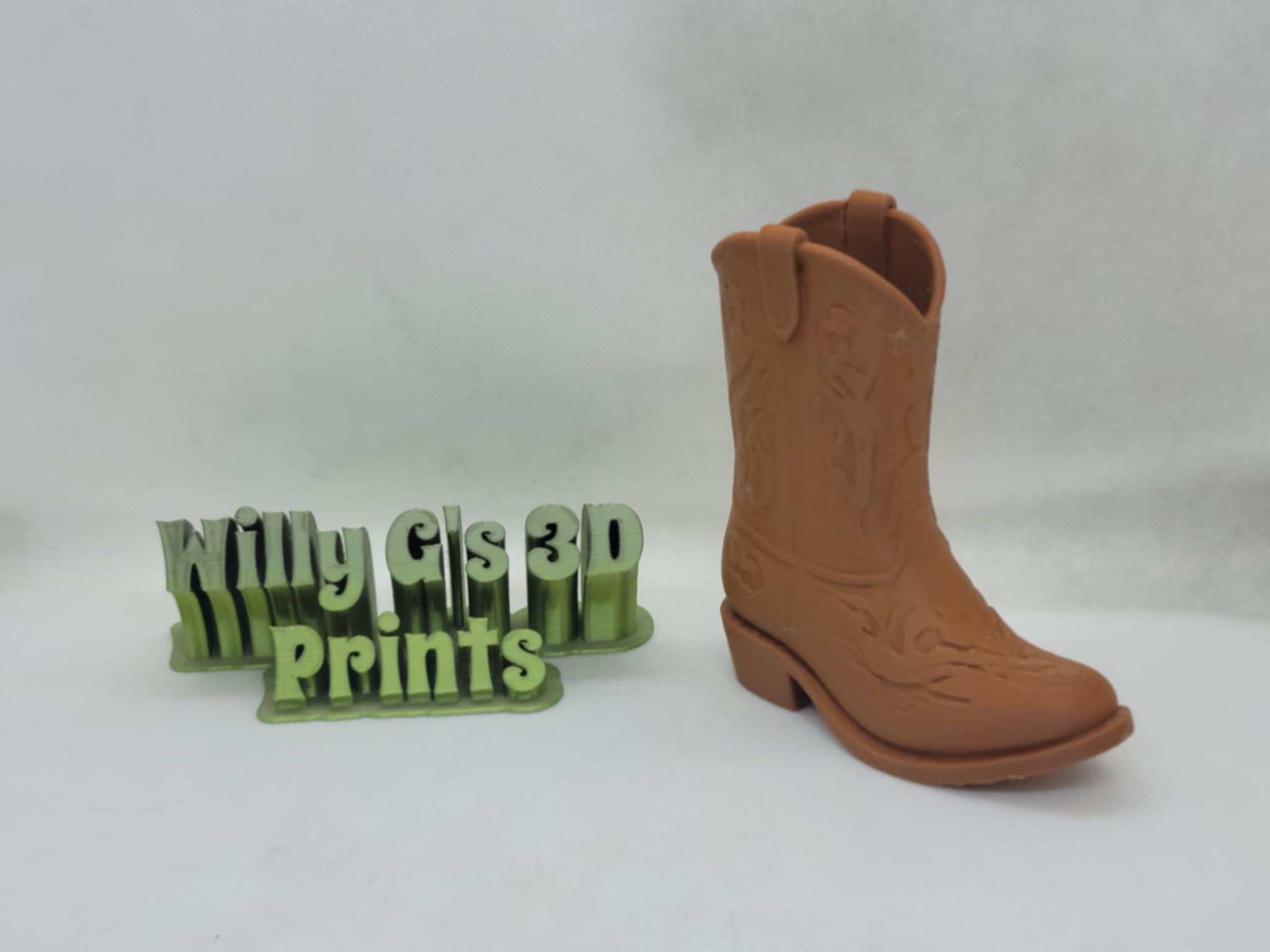 3D Printed Cowboy/Cowgirl Boot Pencil/Pen Holder