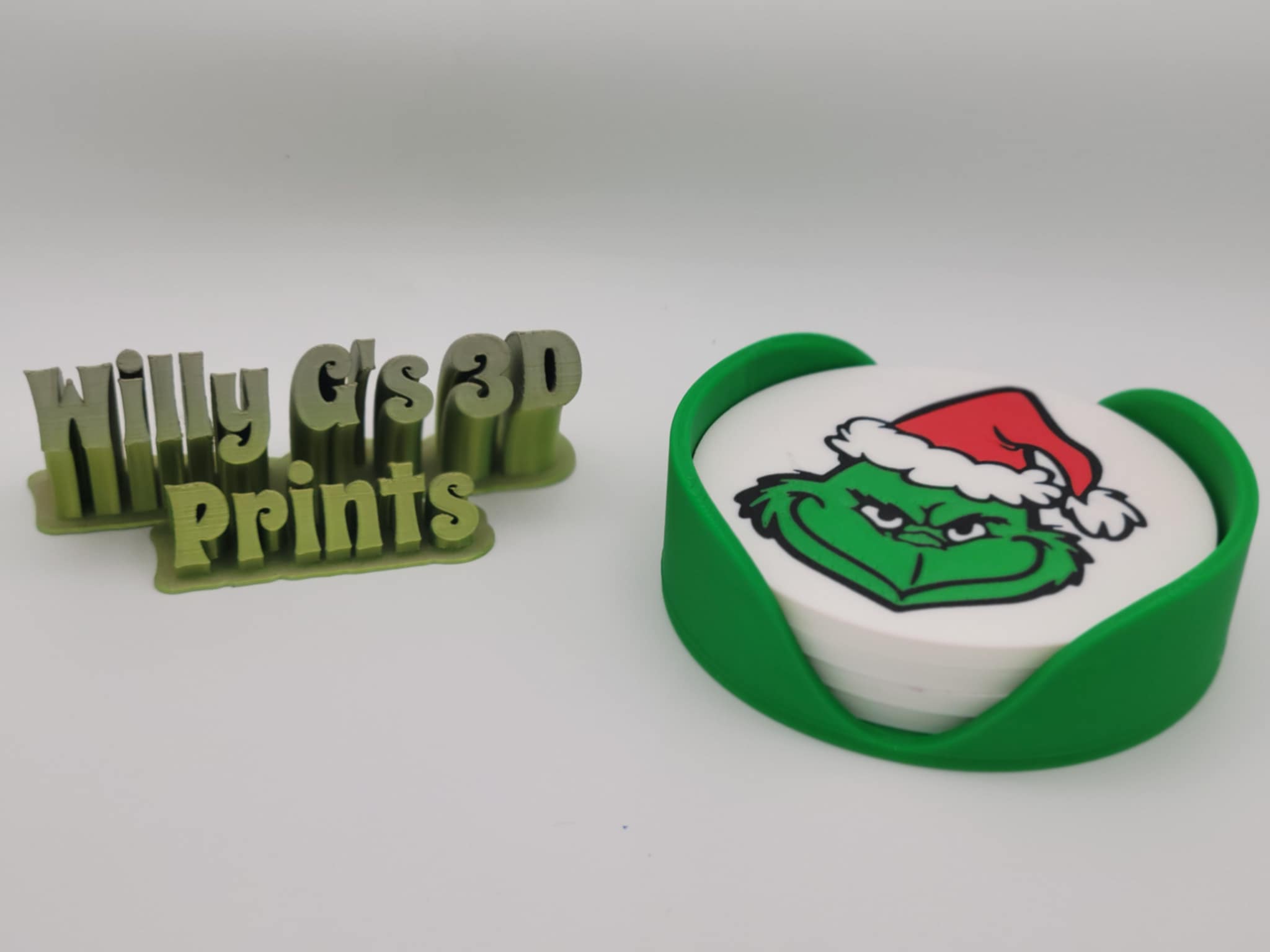The Grinch Christmas Coaster Set of 4