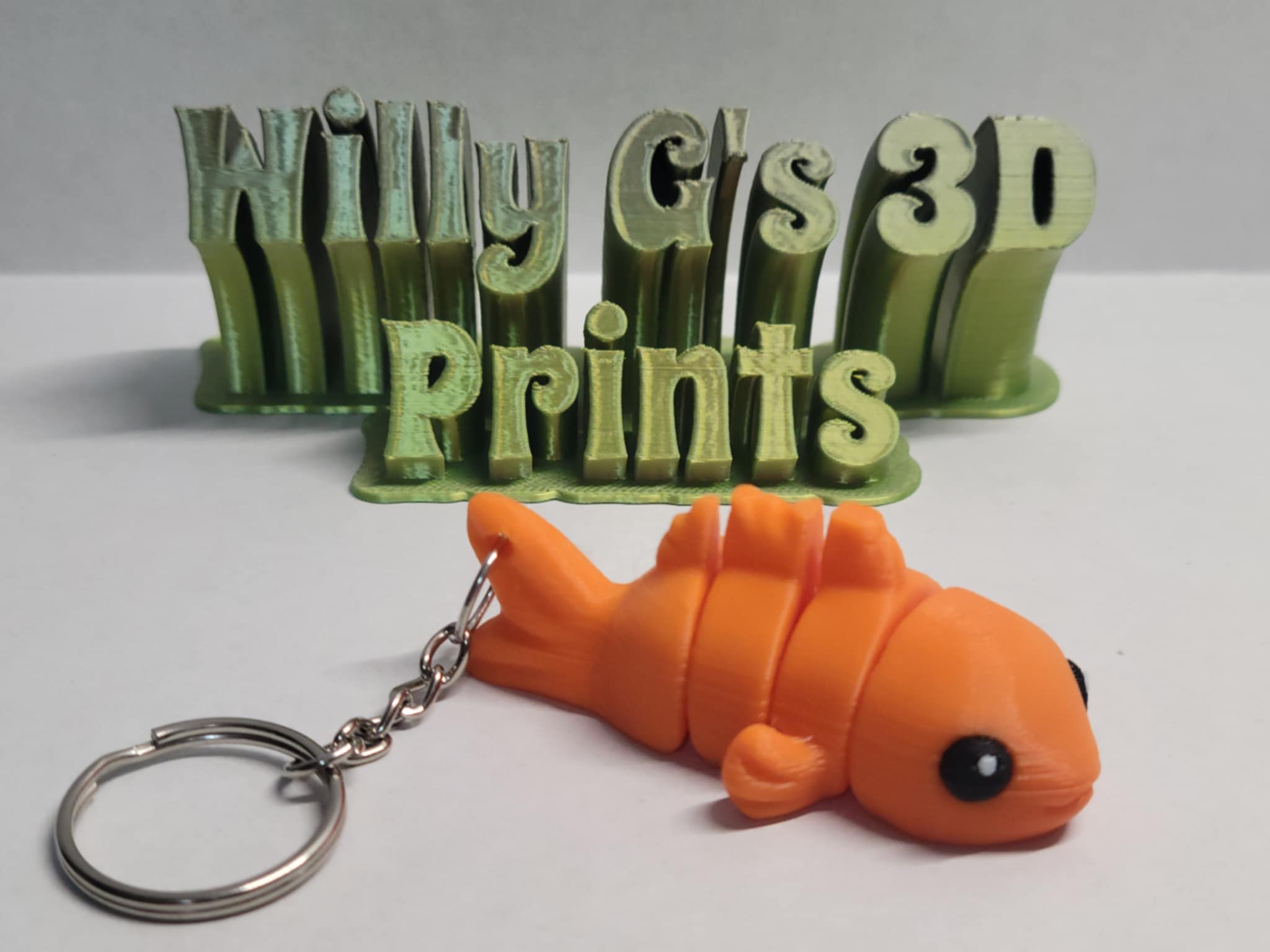 Articulated 3D Printed Keychains/Backpack/Handbag Accessories