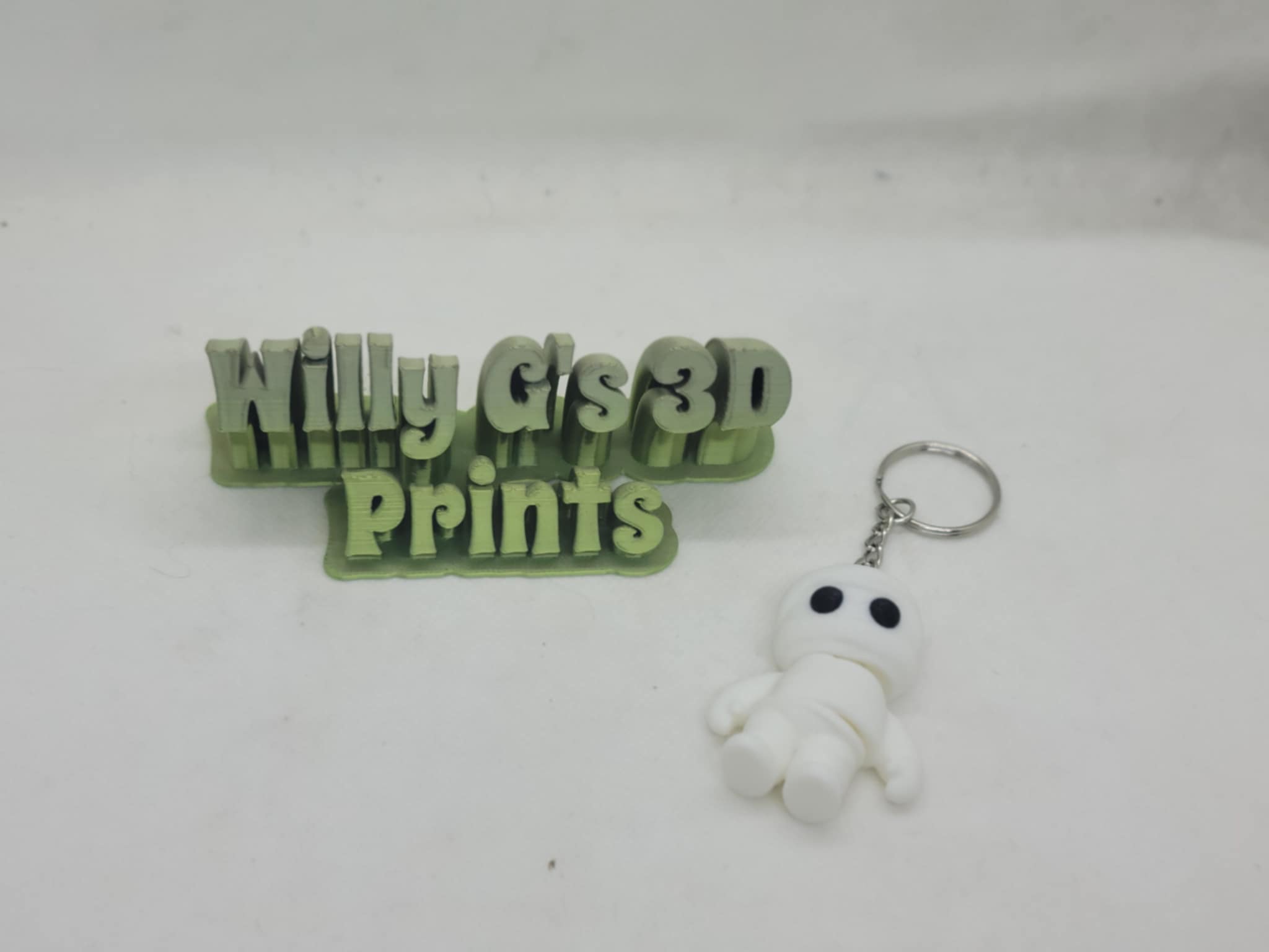 Holiday Articulated 3D Printed Keychains/Backpack/Handbag Accessories