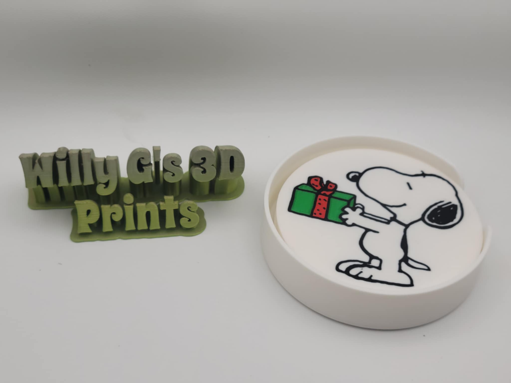 Snoopy Christmas Coaster Set of 5