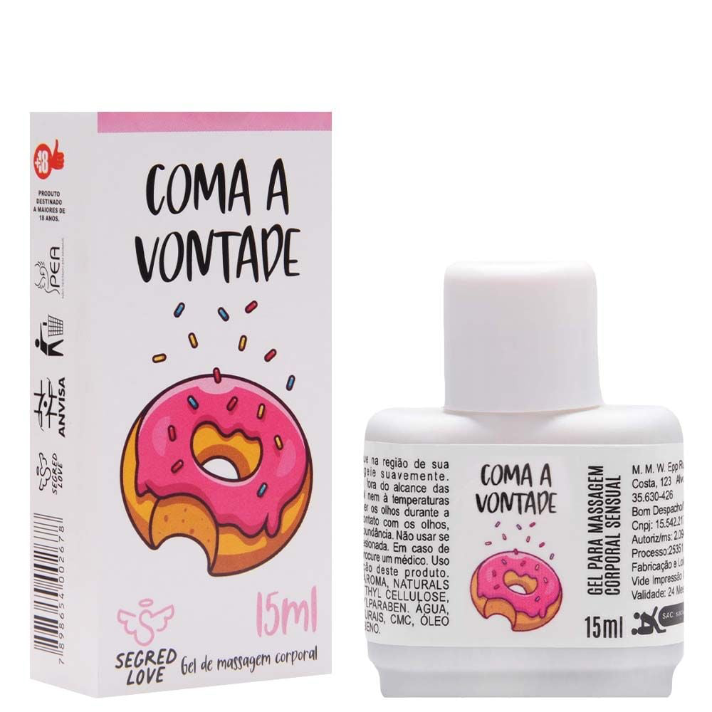 Gel de Massagem Coma a Vontade