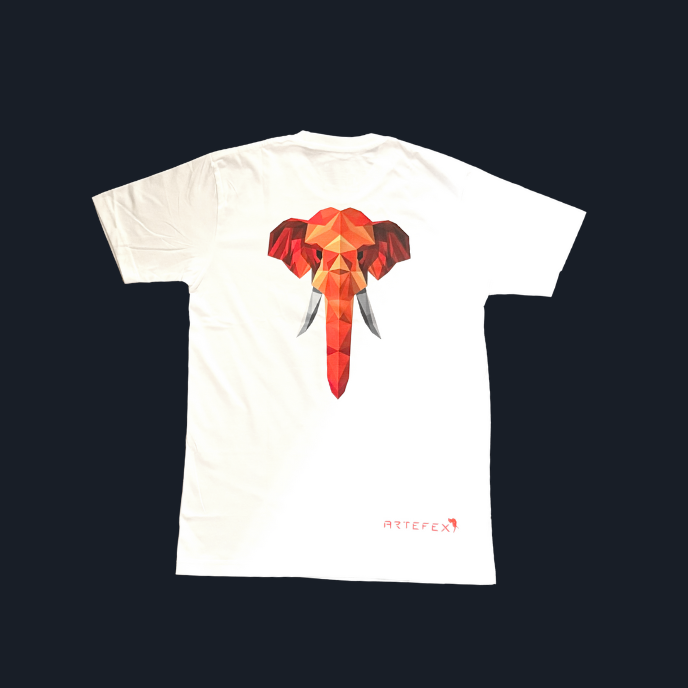 Artefex Classic Orange Elephant, T-shirt