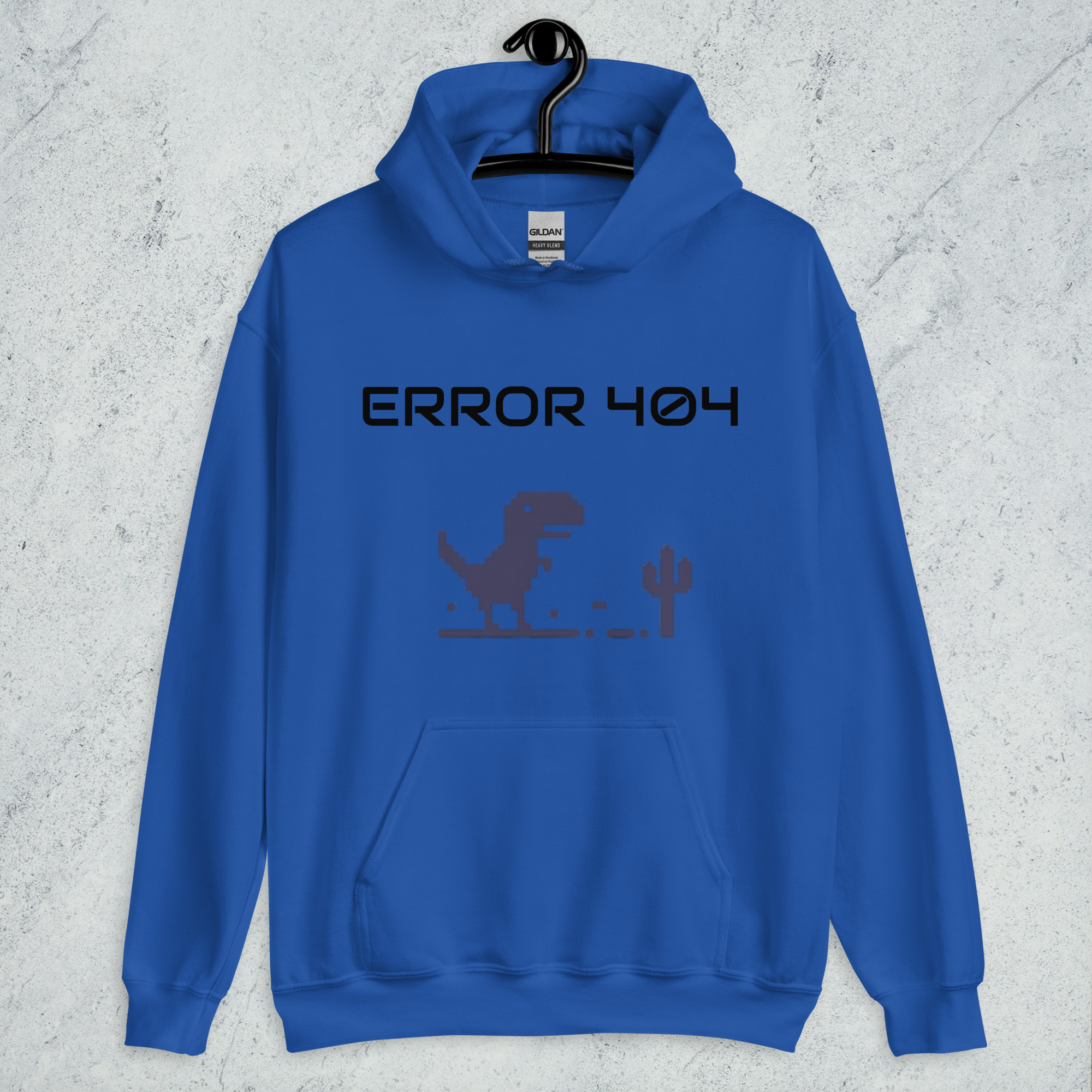 Sudadera Error 404 Dino
