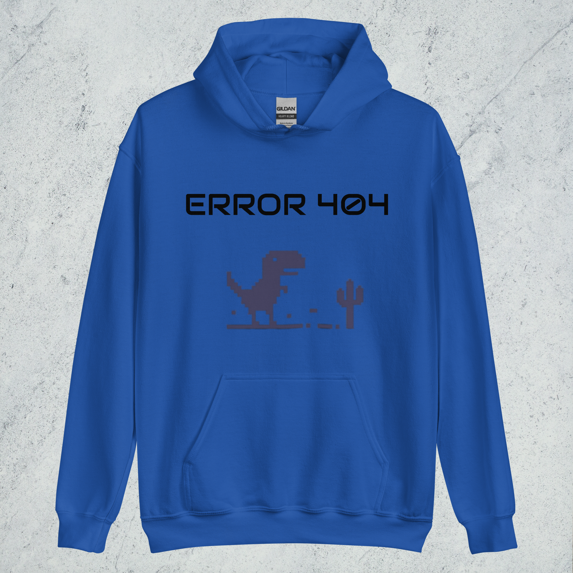 Sudadera Error 404 Dino