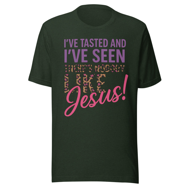 "THERE'S NOBODY LIKE JESUS" Unisex t-shirt