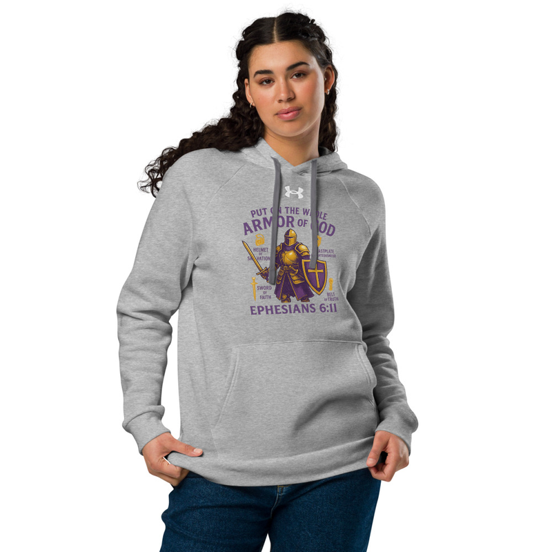 "PUT ON THE WHOLE ARMOR OF GOD"  Under Armour® Hoodie