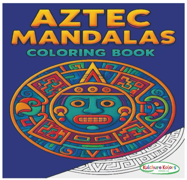 Aztec Mandalas Coloring Book