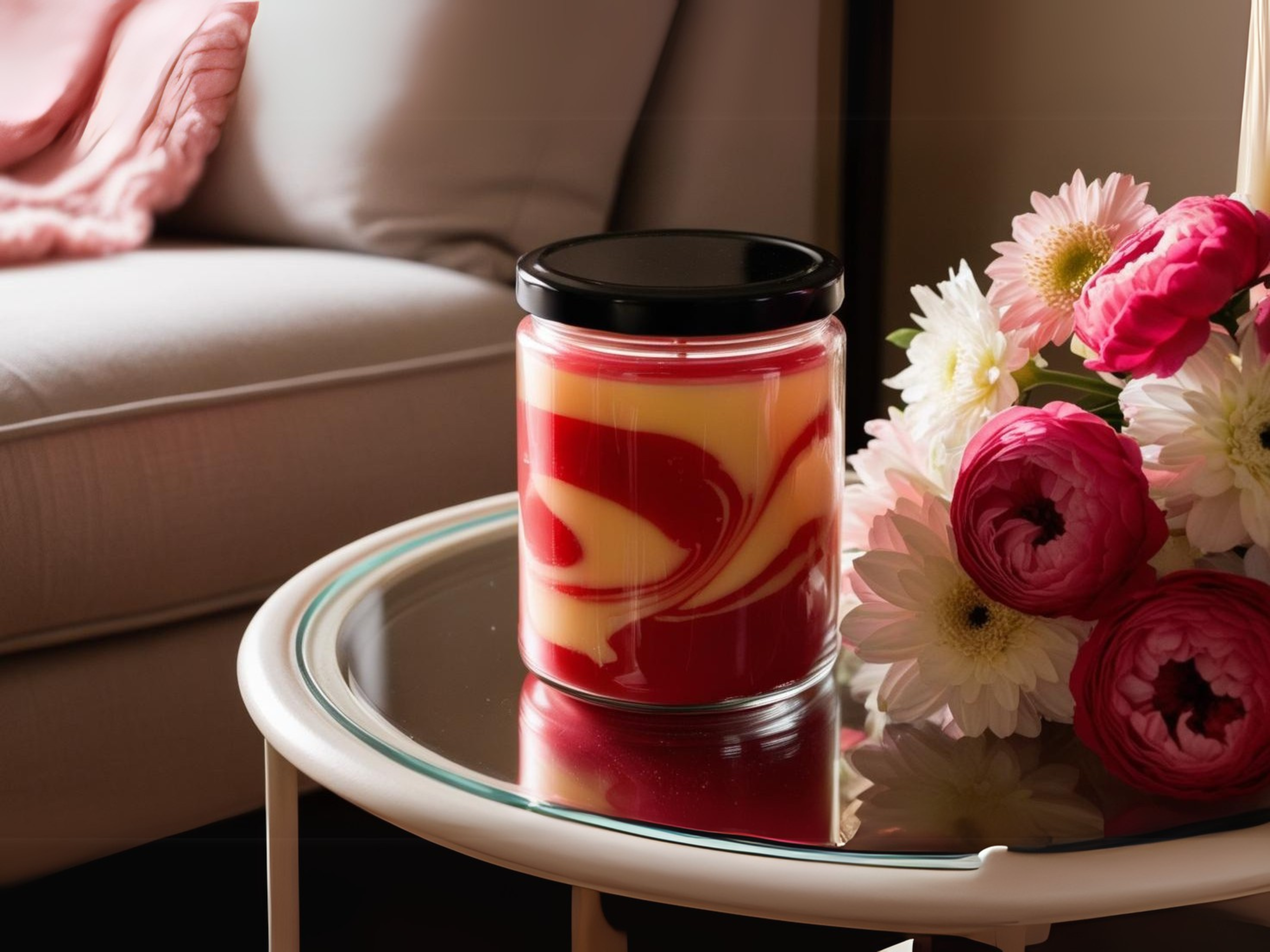 Strawberry Pound Cake Scented 8oz Candle
