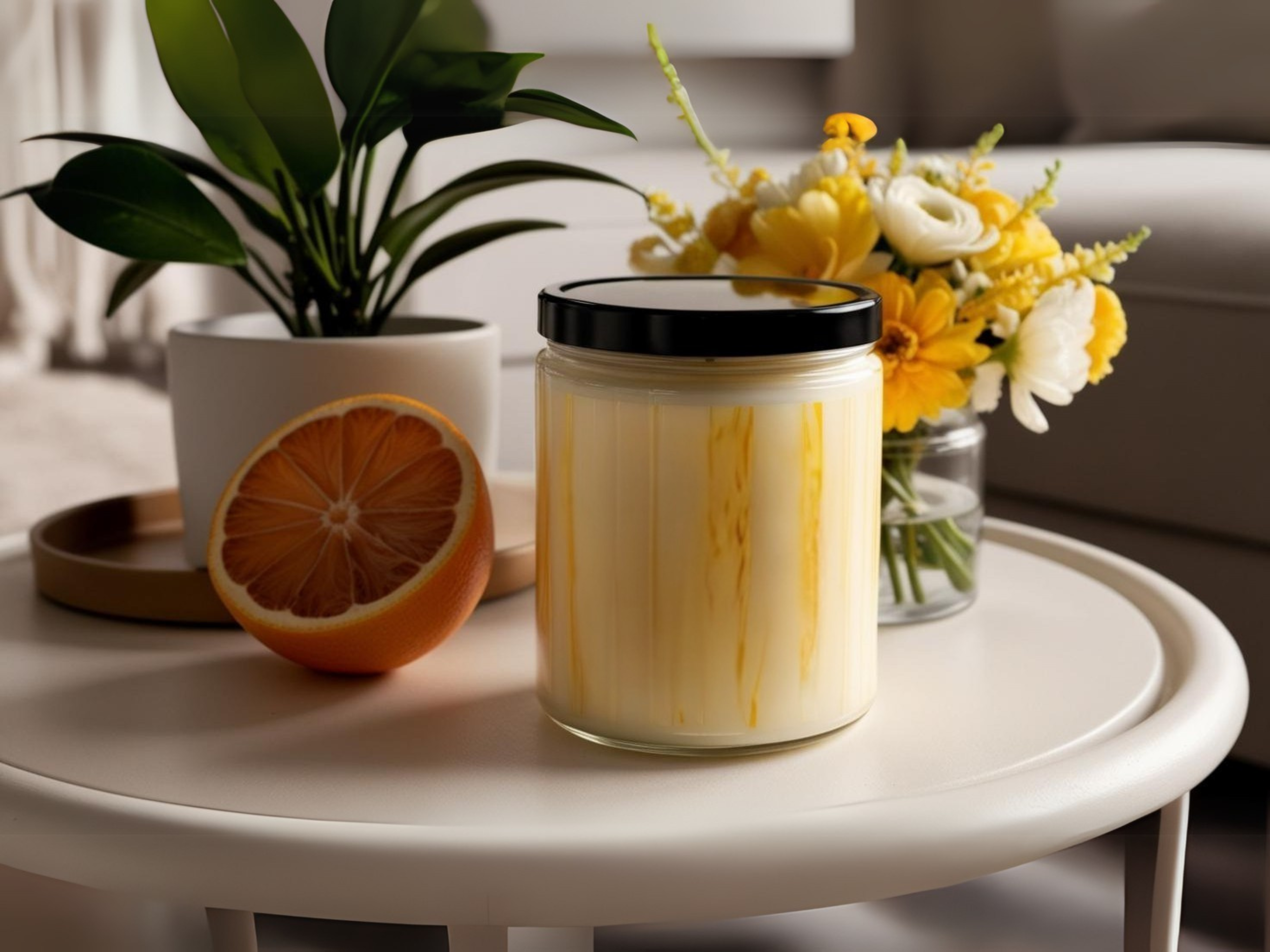 Banana Berry Smoothie Scented 12oz Candle