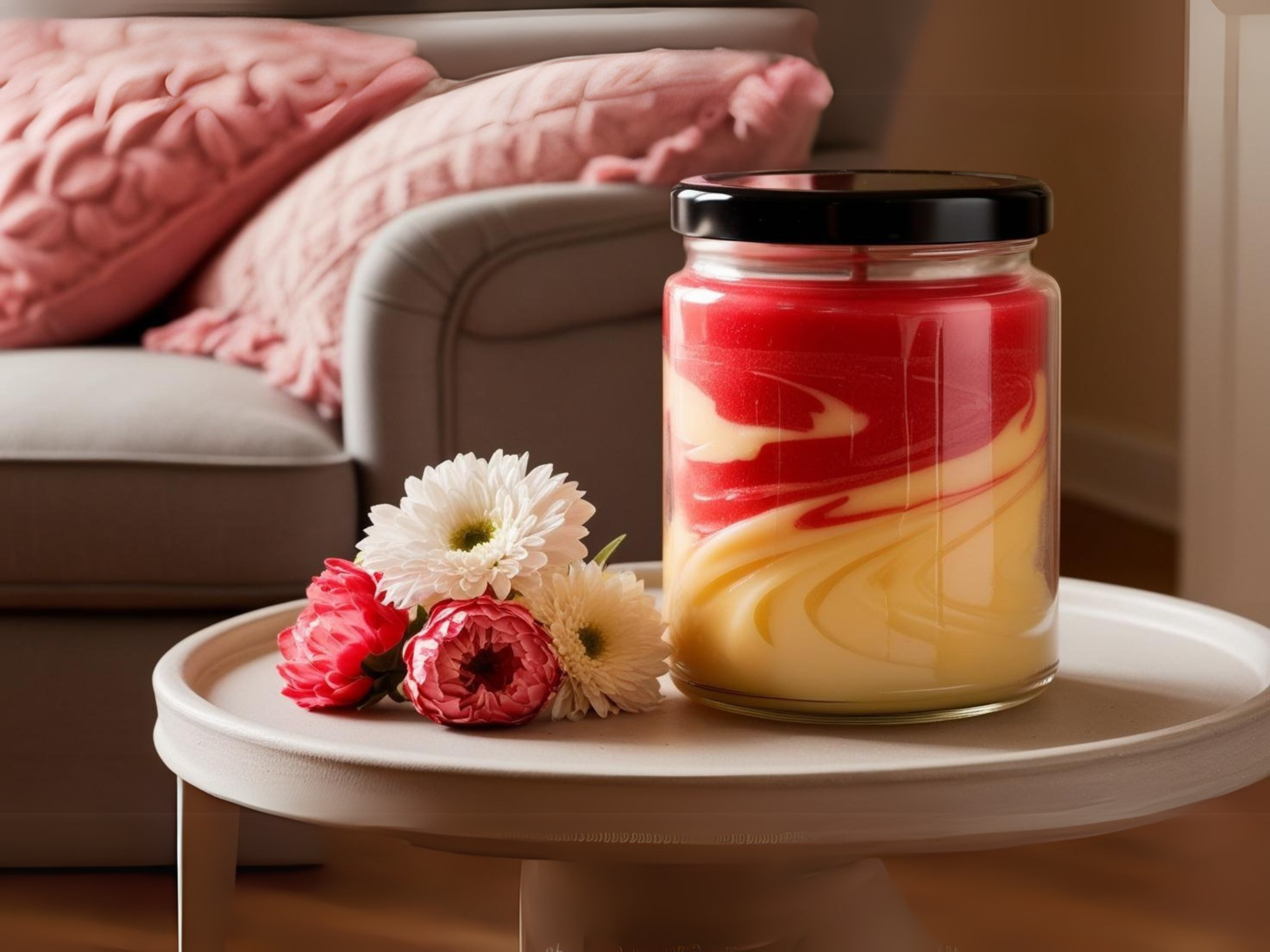 Strawberry Pound Cake Scented 8oz Candle