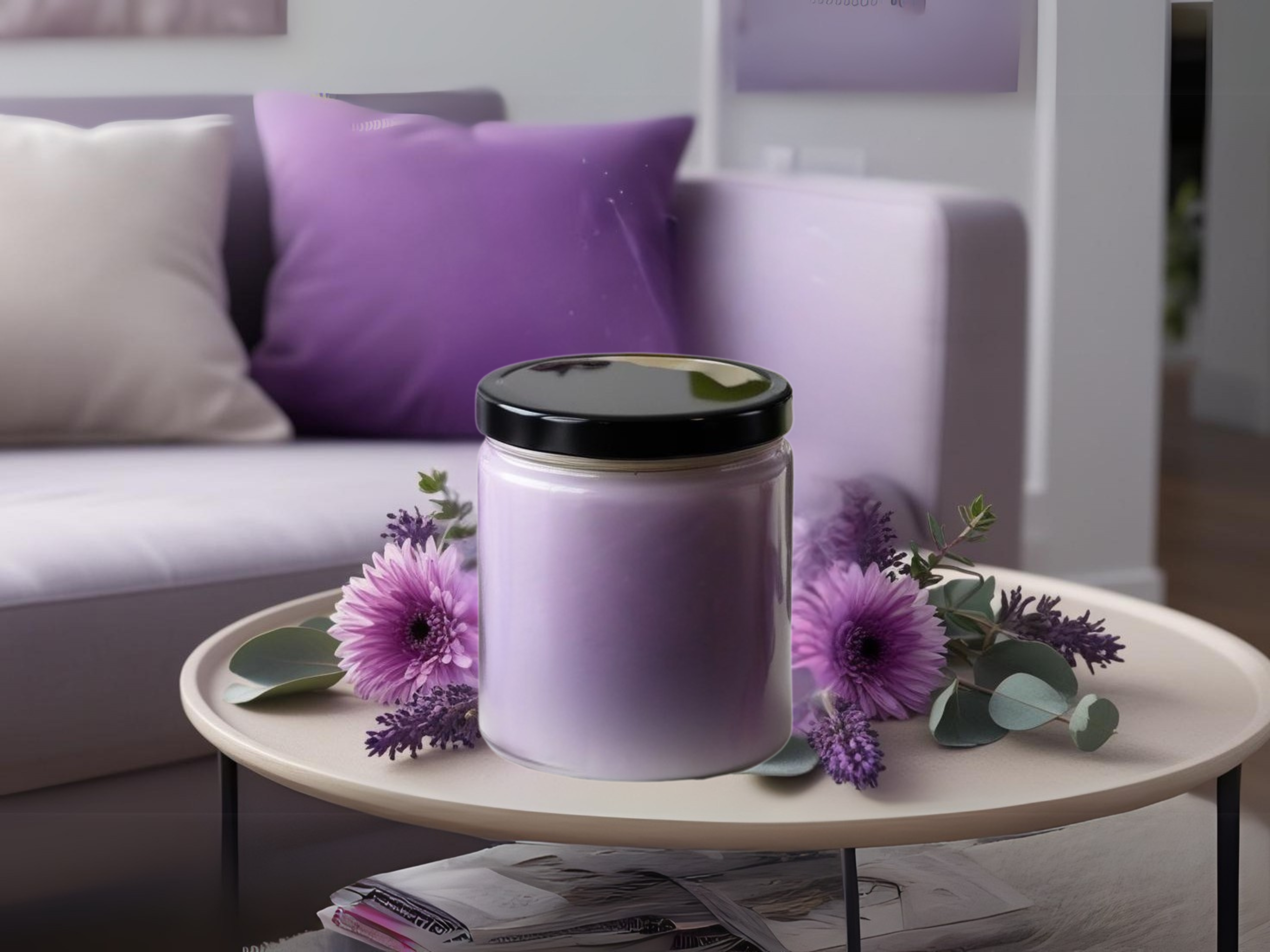 BlueVander Berry Scented 12oz Candle