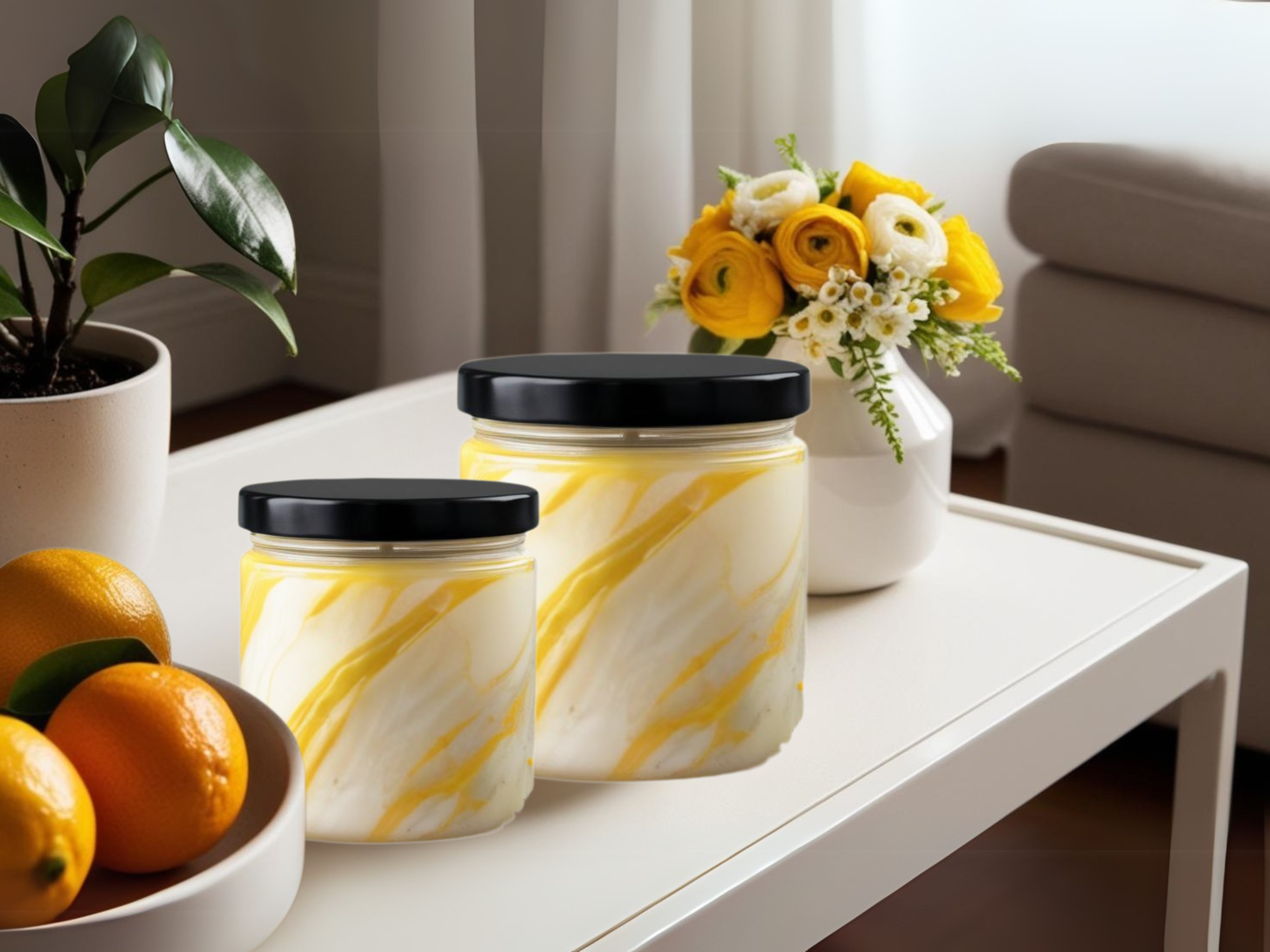 Banana Berry Smoothie Scented 12oz Candle
