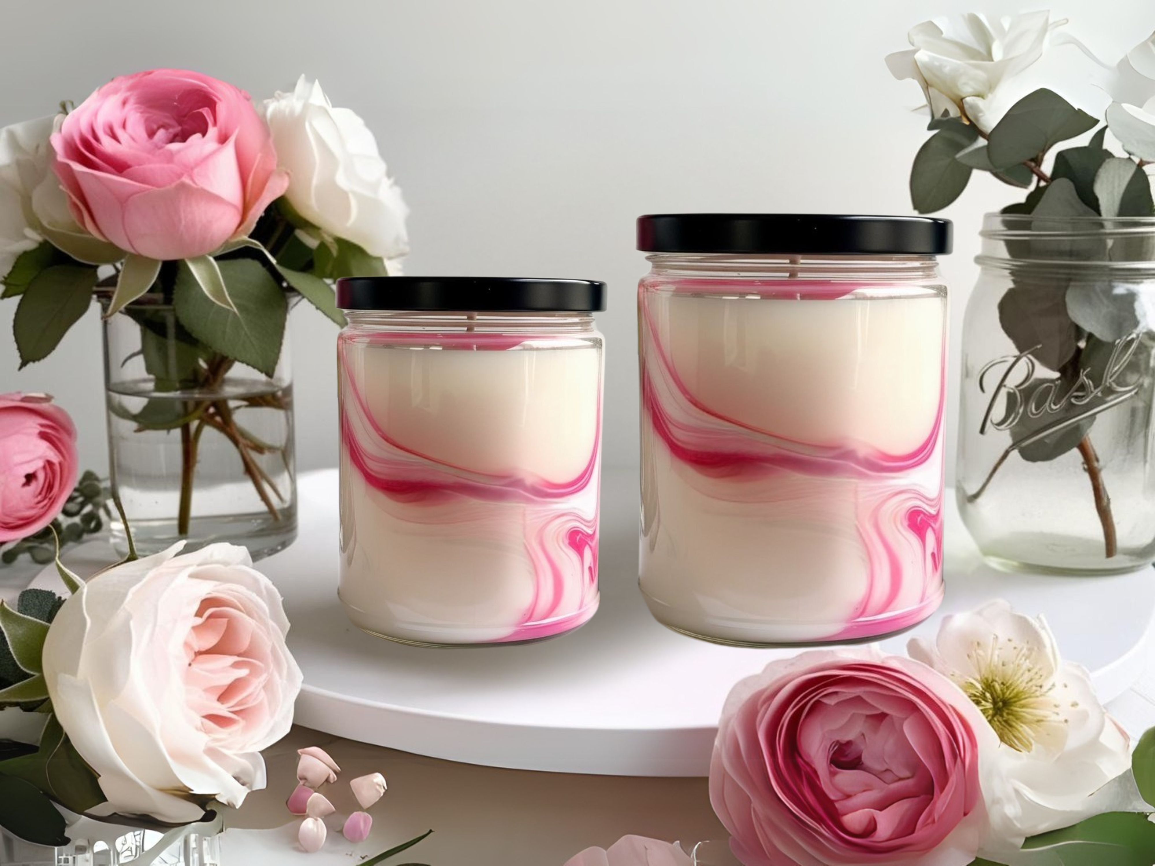 Carnival Rose Scented 12oz Candle