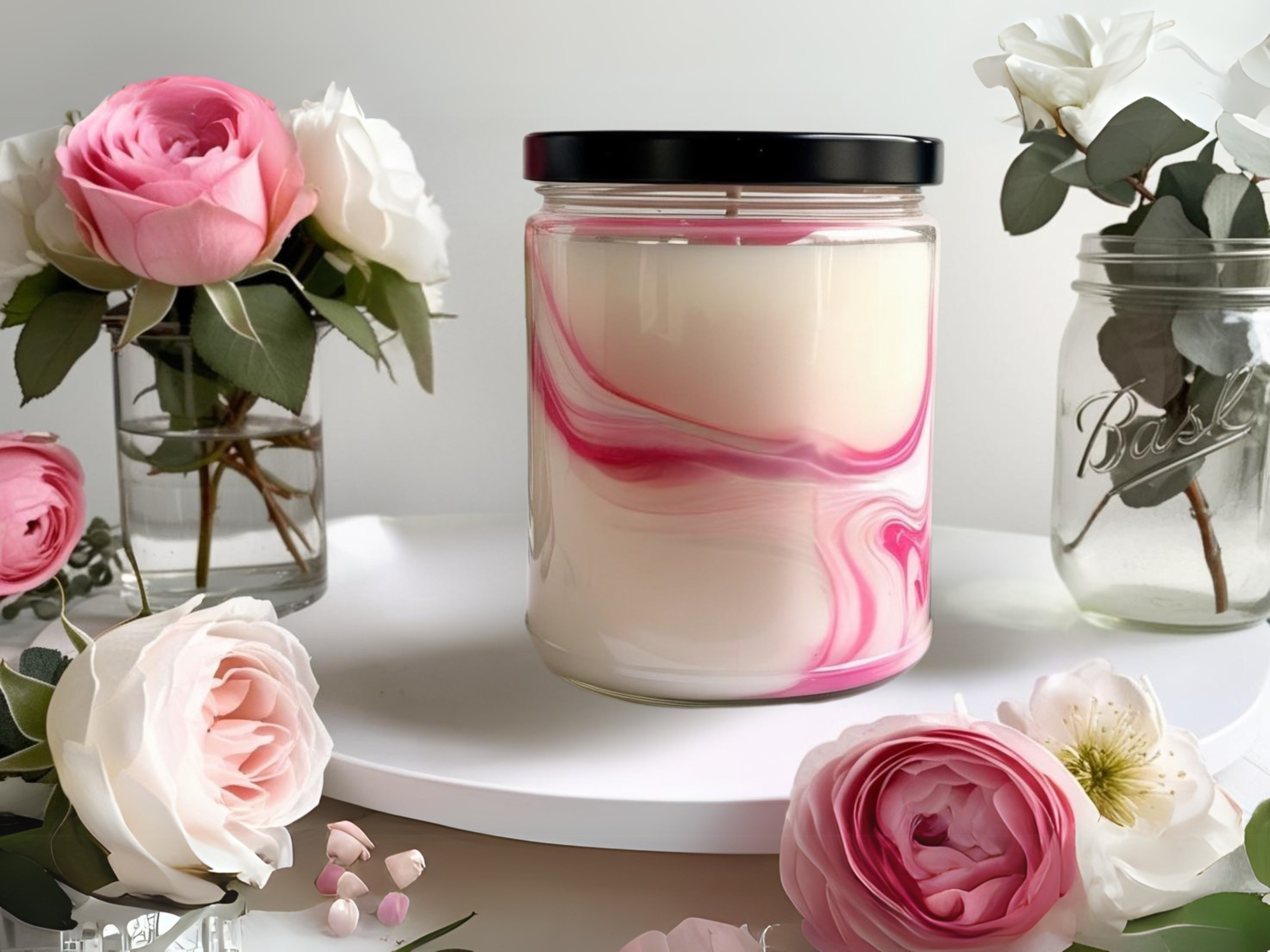 Carnival Rose Scented 12oz Candle