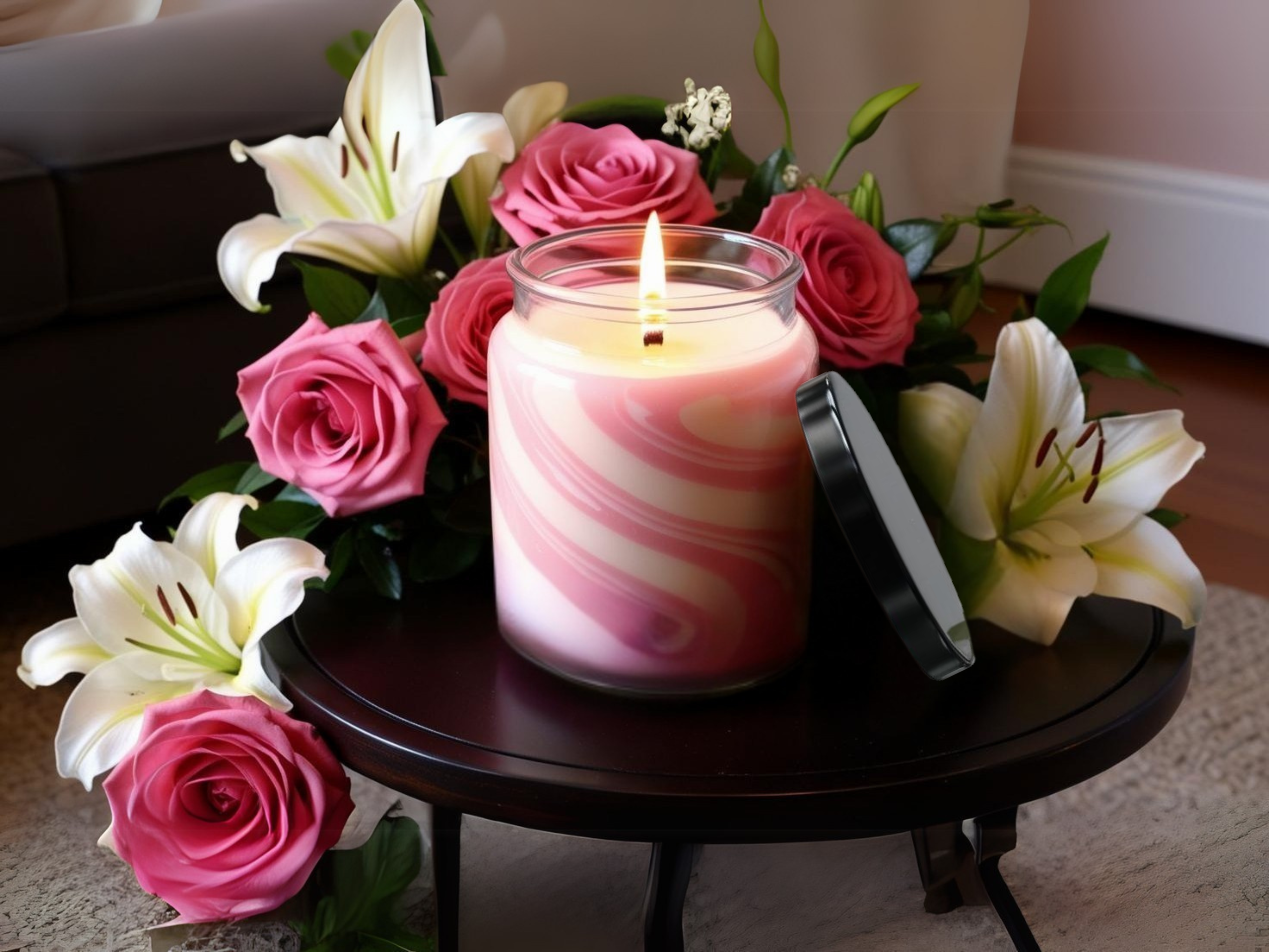 Carnival Rose Scented 12oz Candle
