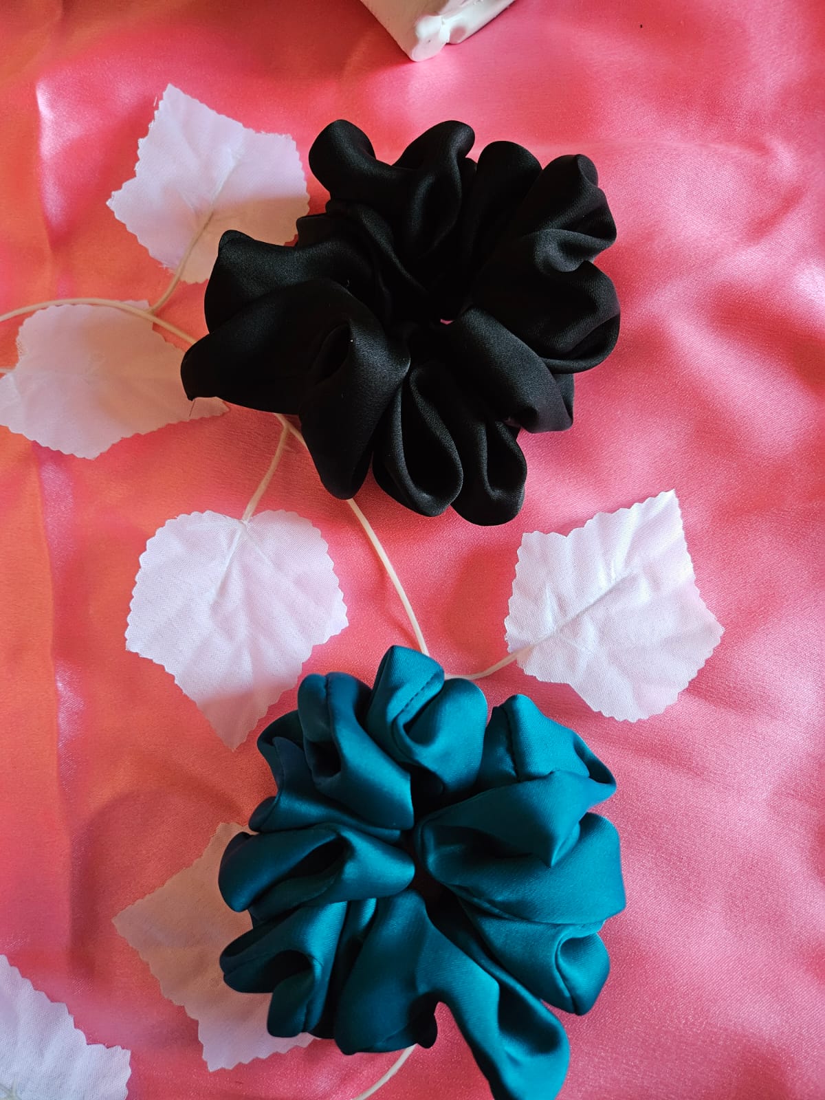 Silk Hair Scrunchies