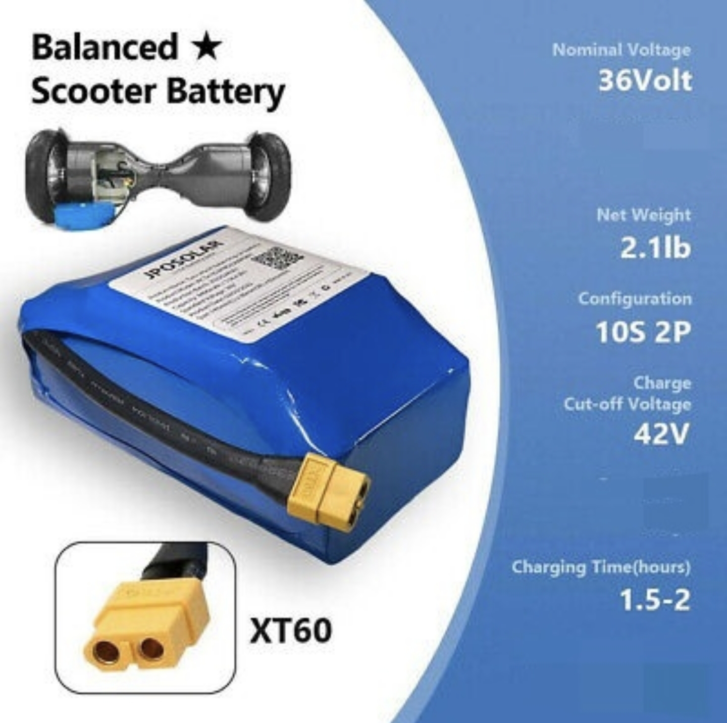 36V Balanced Scooter Battery