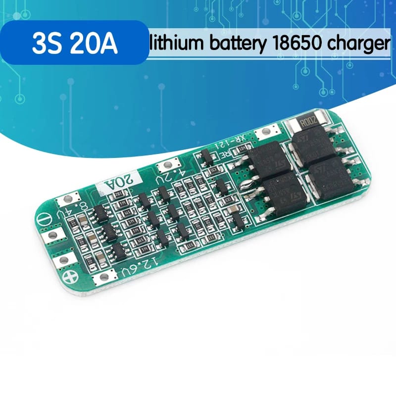 3S 20A Lithium Battery 18650 Charger