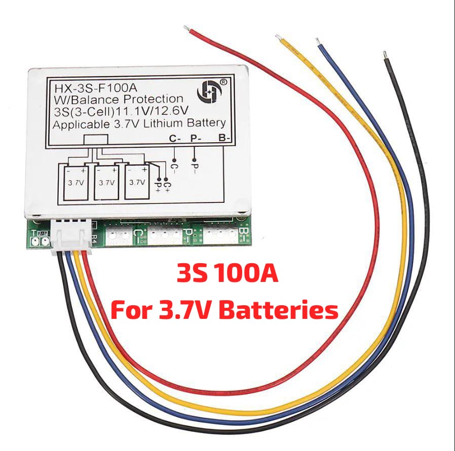 3S 100A Battery Management System