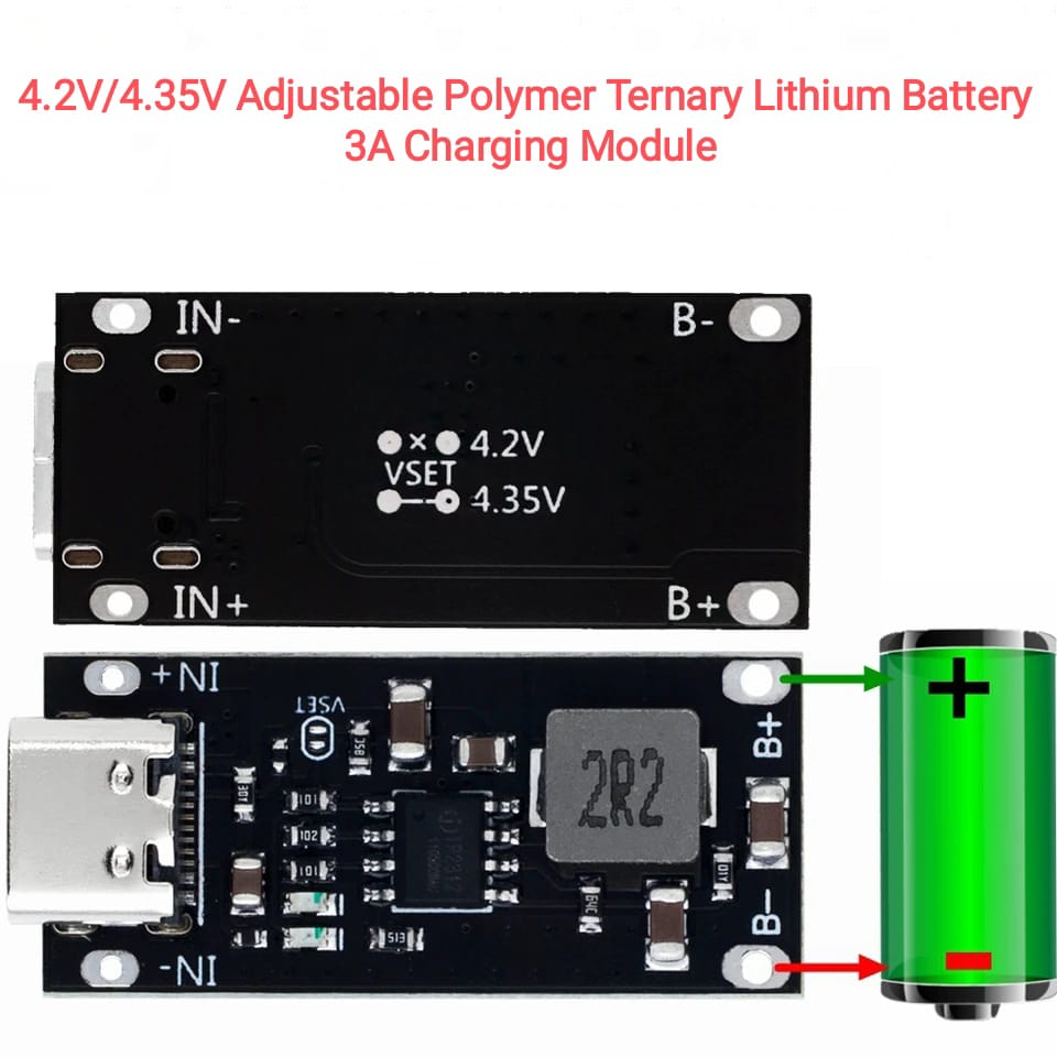 Adjustable Lithium Battery Charging Module