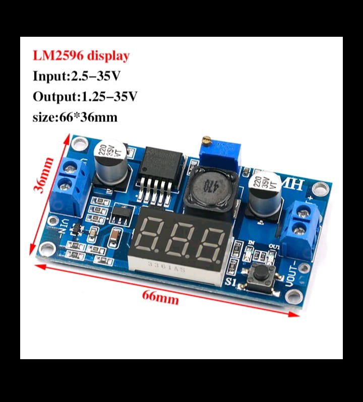 LM2596 Display Module