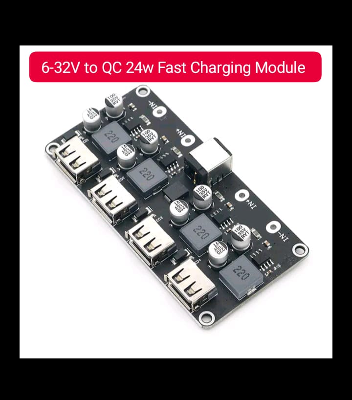 QC 24W Fast Charging Module