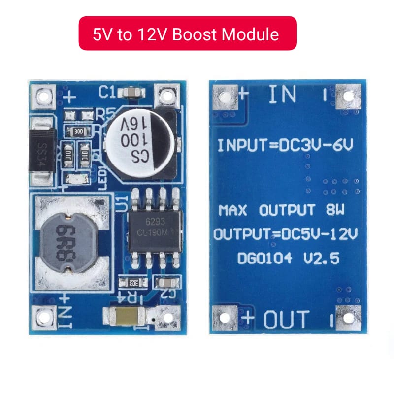 5V to 12V Boost Module