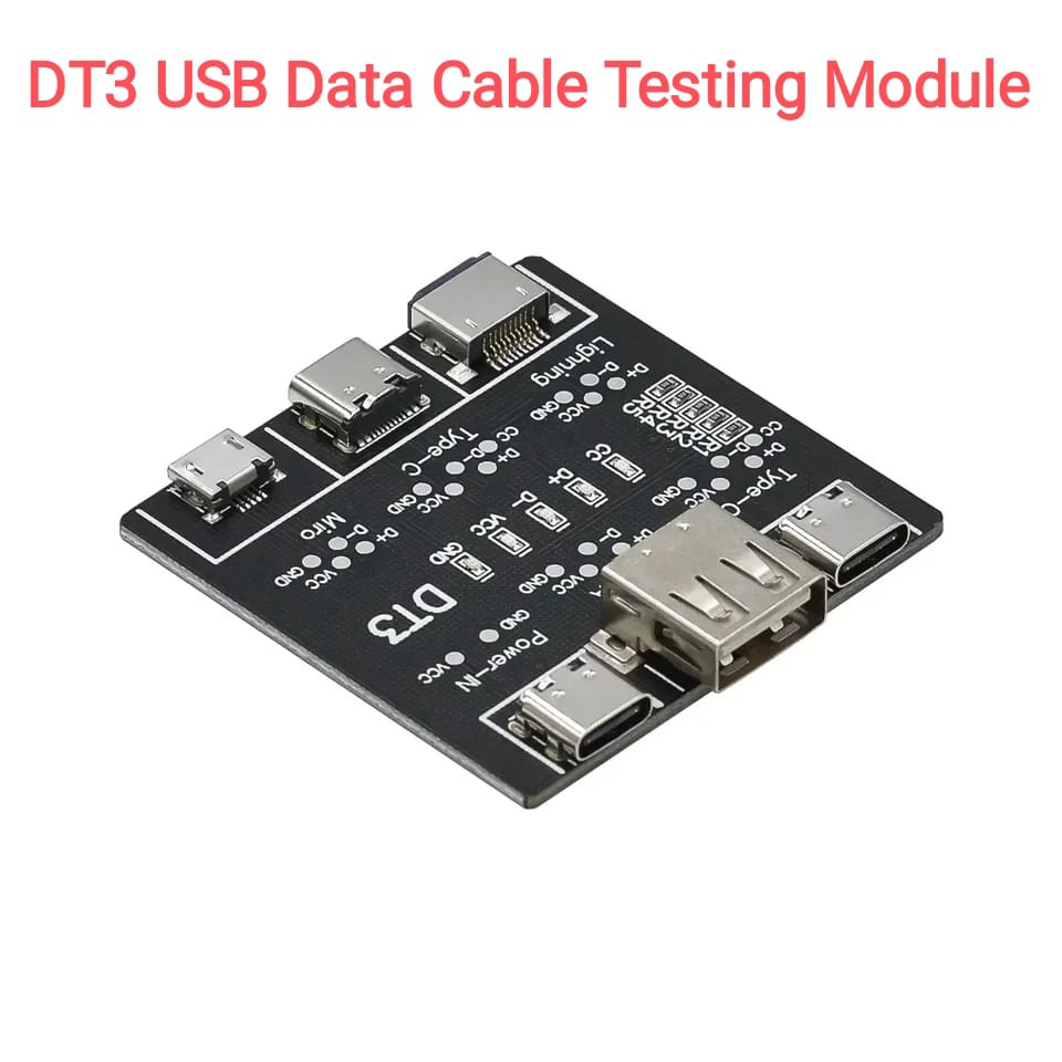 DT3 USB Data Cable Testing Module