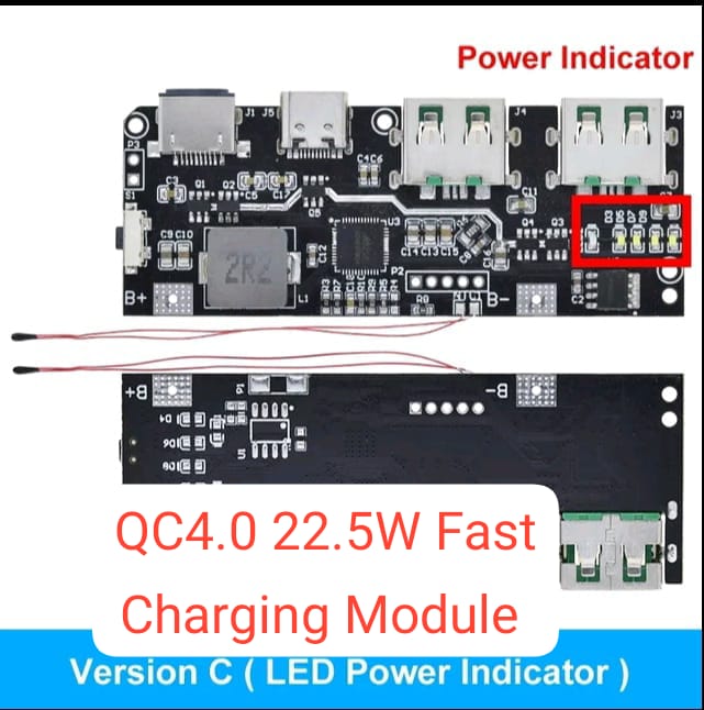 QC4.0 22.5W Fast Charging Module