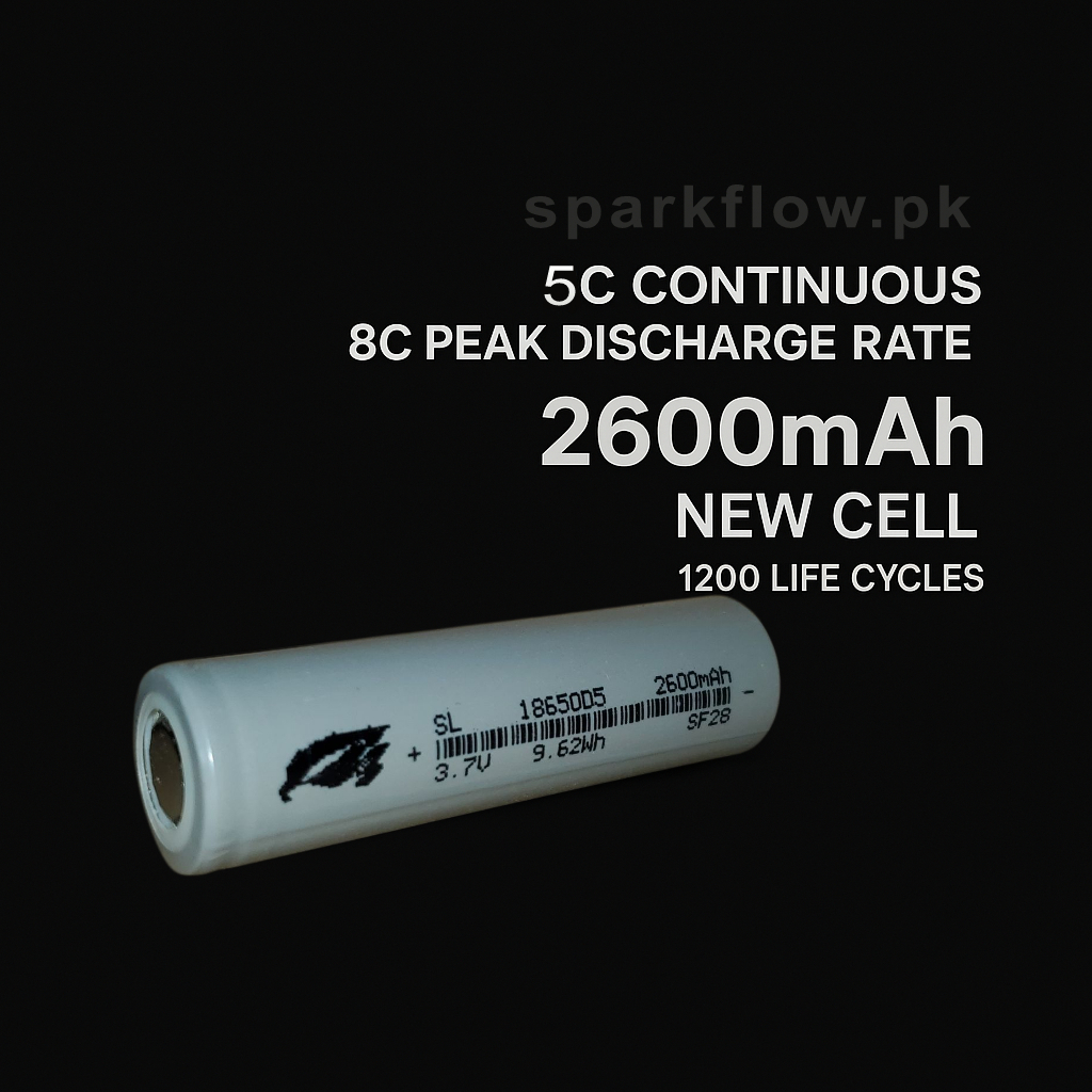 18650 5c 8c  2600 mAh lithium ion cell