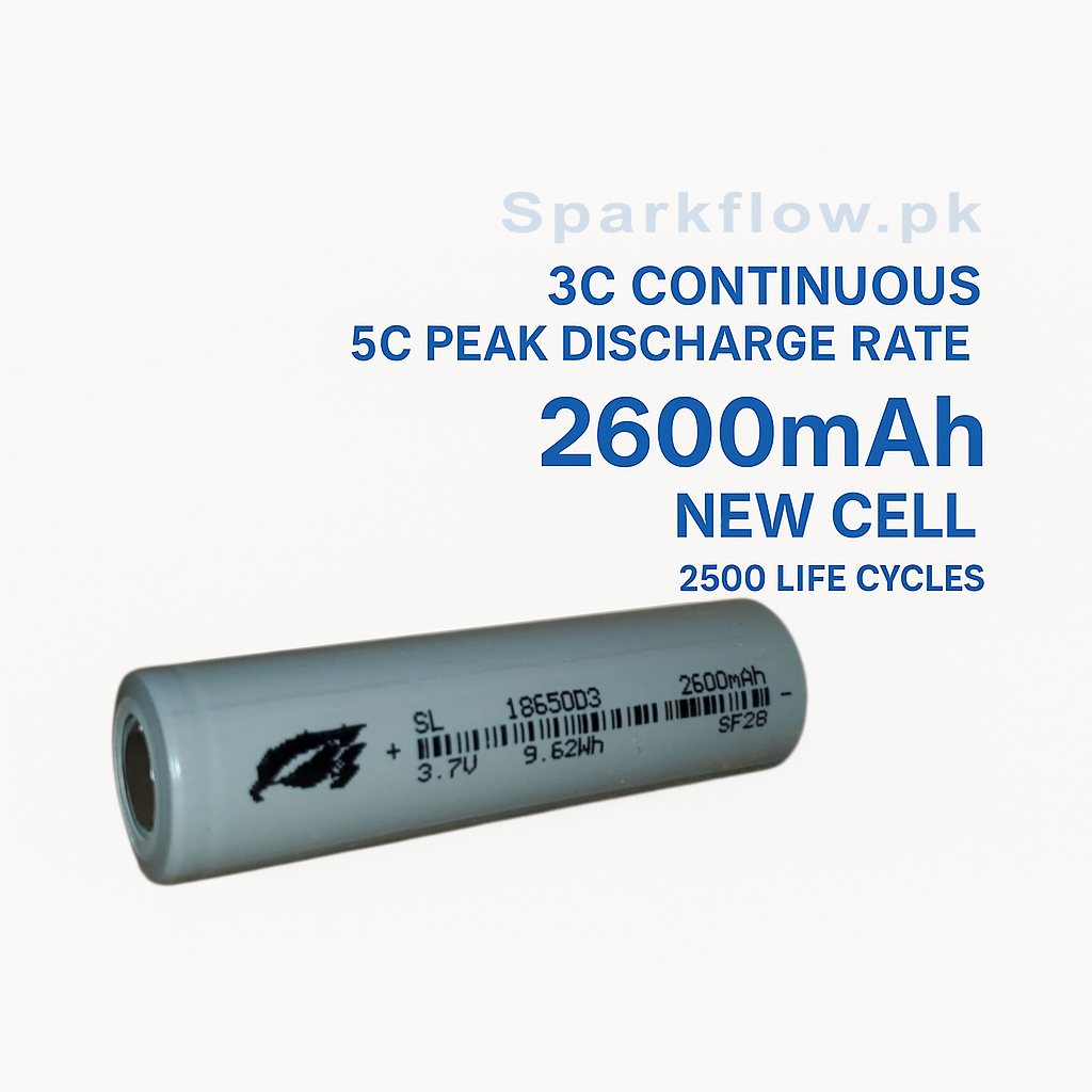 18650 3c 5c 2600mAh lithium ion cell