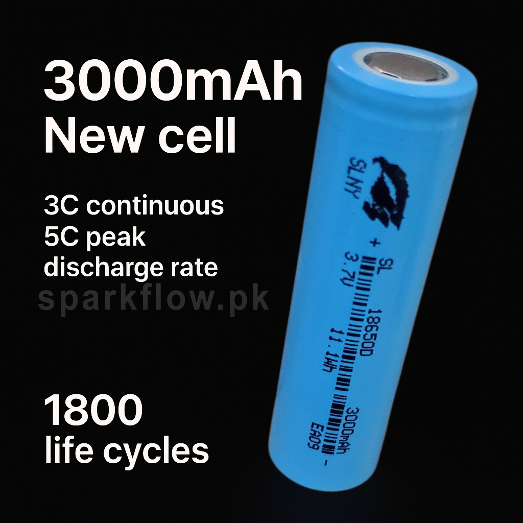 18650 3.7v  3c 5c 3000 mAh lithium ion cell