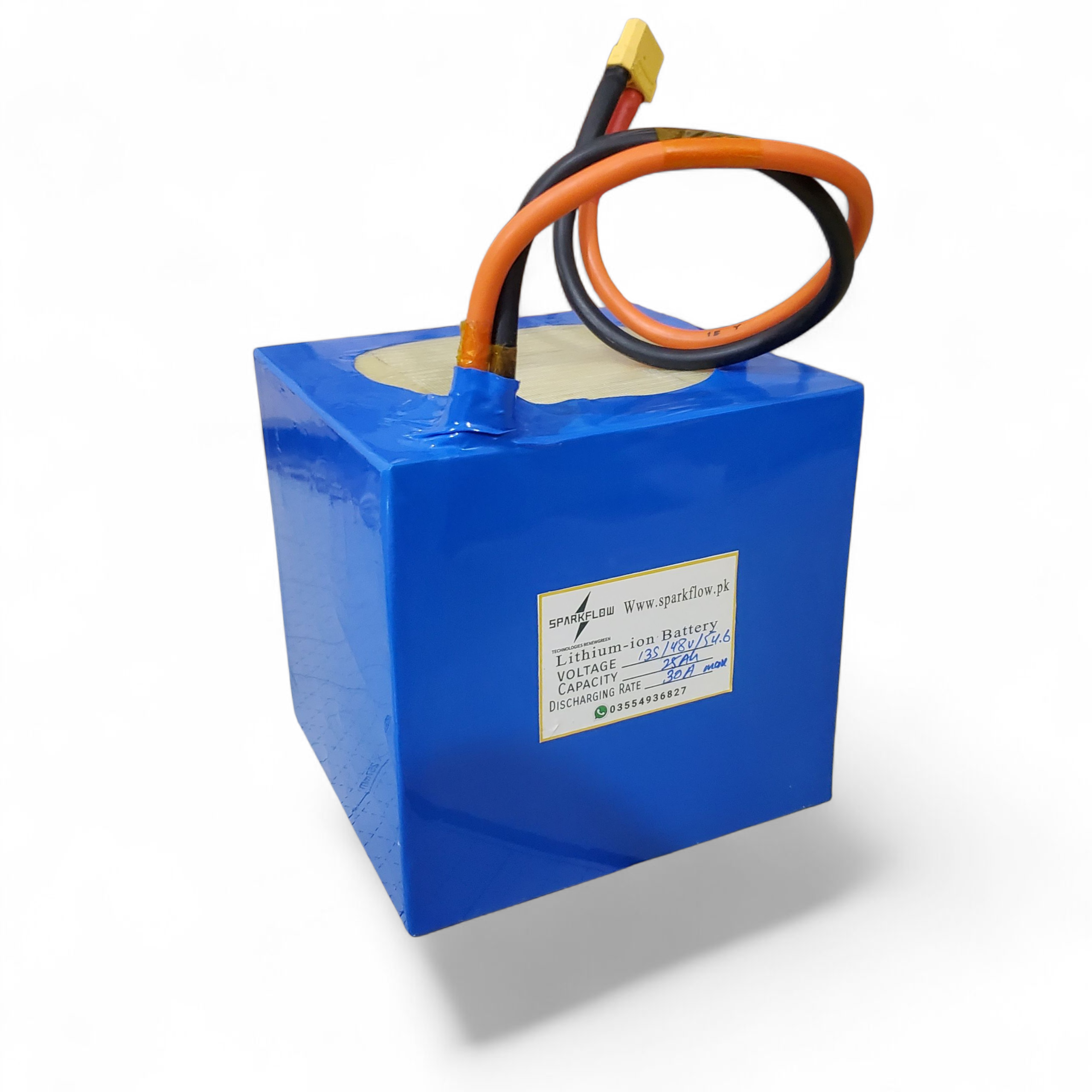 48v 25Ah 13s 8p lithium ion battery pack 3c to 5c for E scooter in pakistan