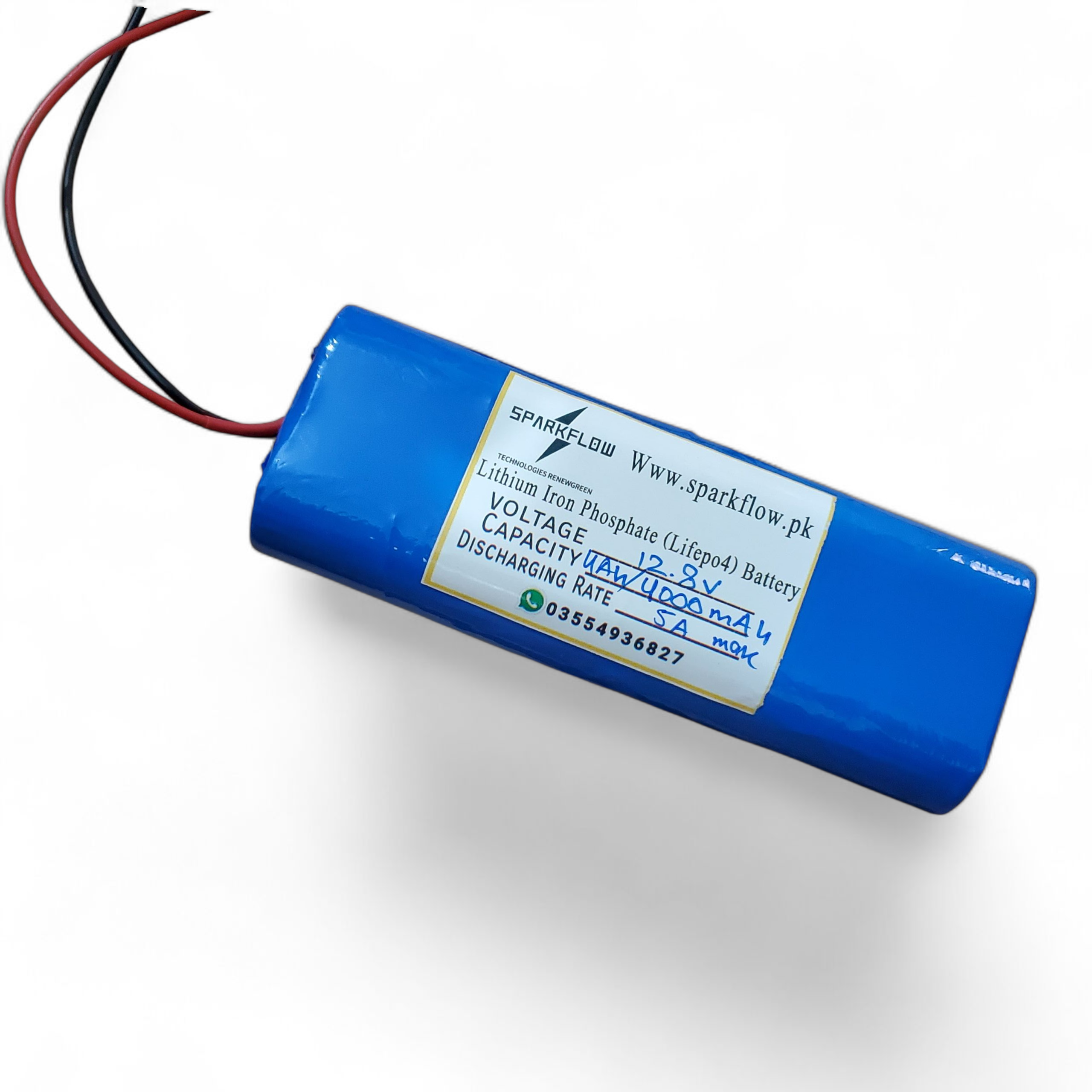 12v 4Ah Lithium Iron Phosphate (LiFePO4) Battery LFP battery 12.8v 4S 1P 26700 in pakistan