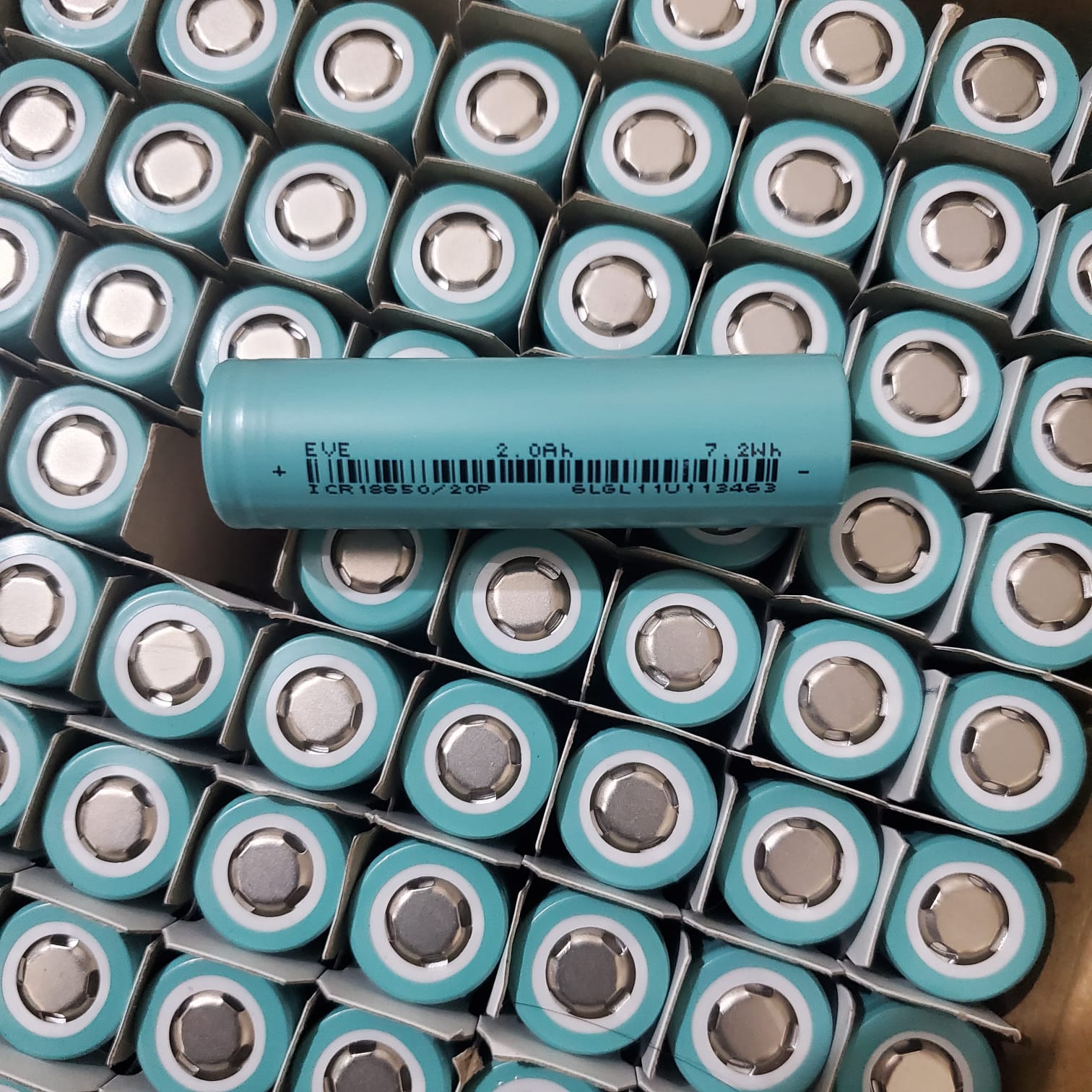 EVE 18650 20P 15C 2000mAh 30A discharge rate cells in Pakistan