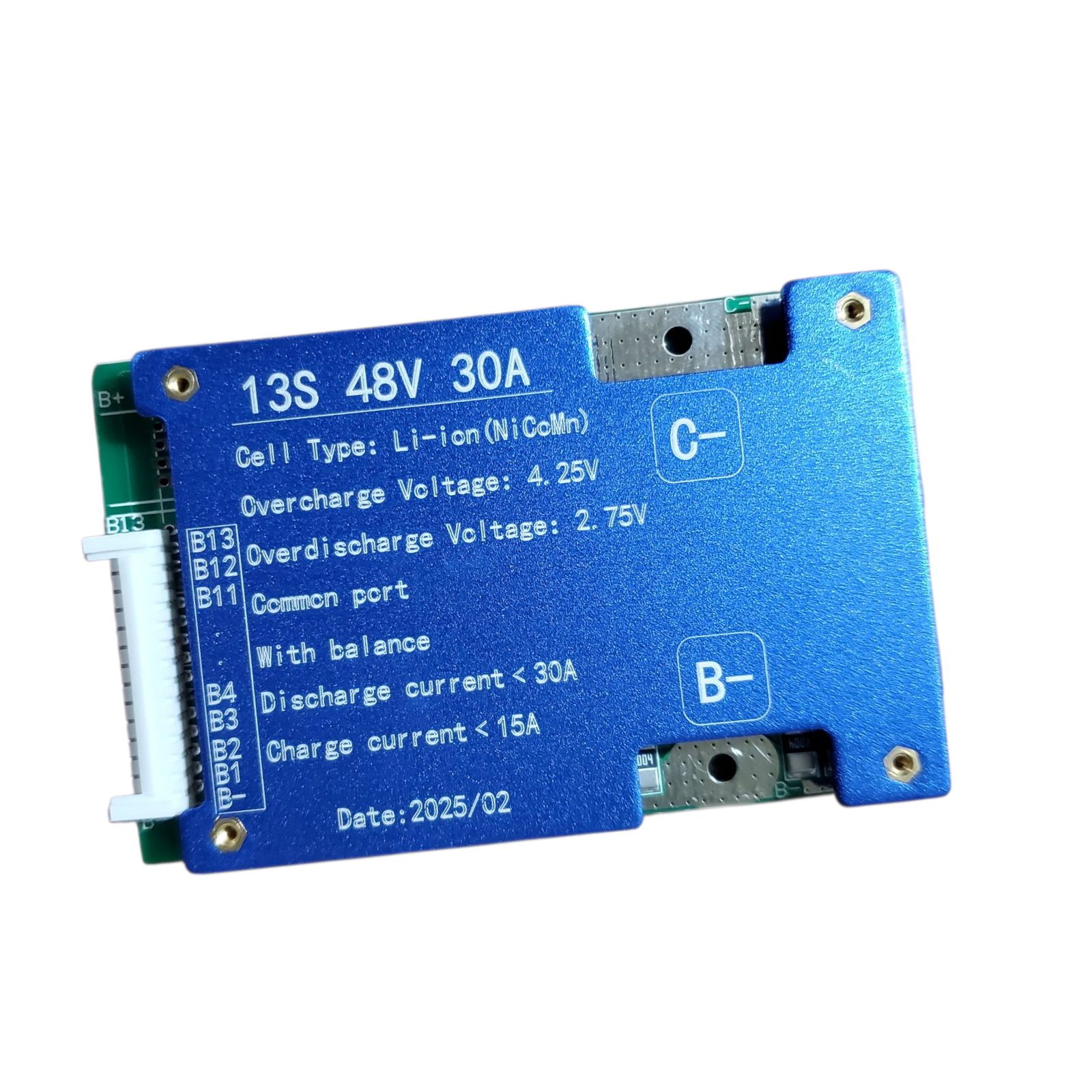 13S BMS 48V 30A Li-ion Battery Management System in pakistan